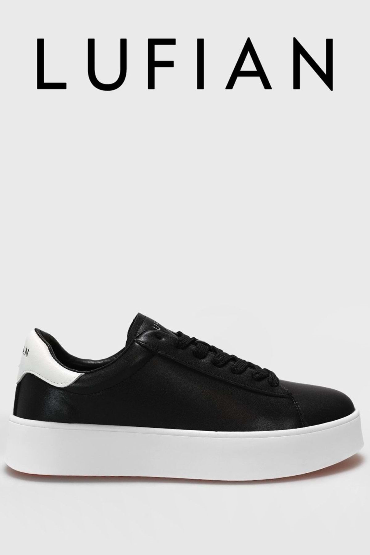 Kids Club Shoes Lufian 111230254 Anton Sneaker Erkek Deri Ayakkabı SİYAH