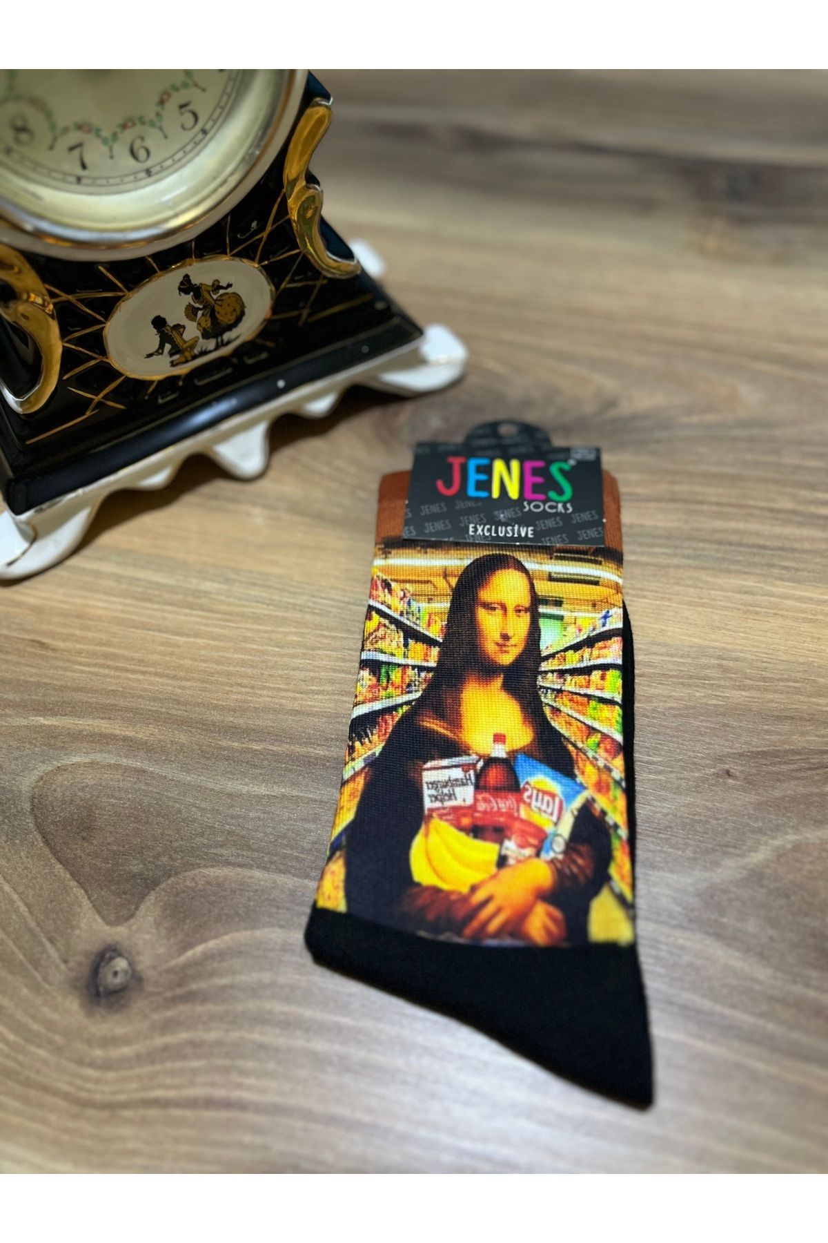 JENES Dijital Baskılı Çorap Uzun Soket Premium Unisex Çorap