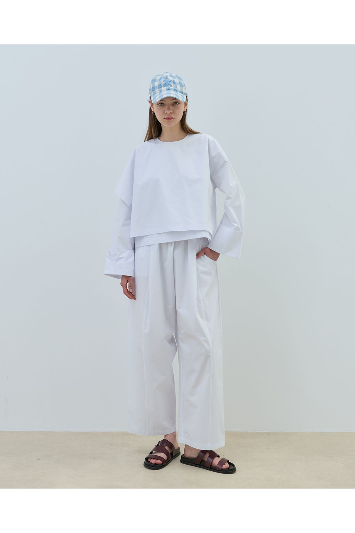 BEWS Momo Poplin Pantolon