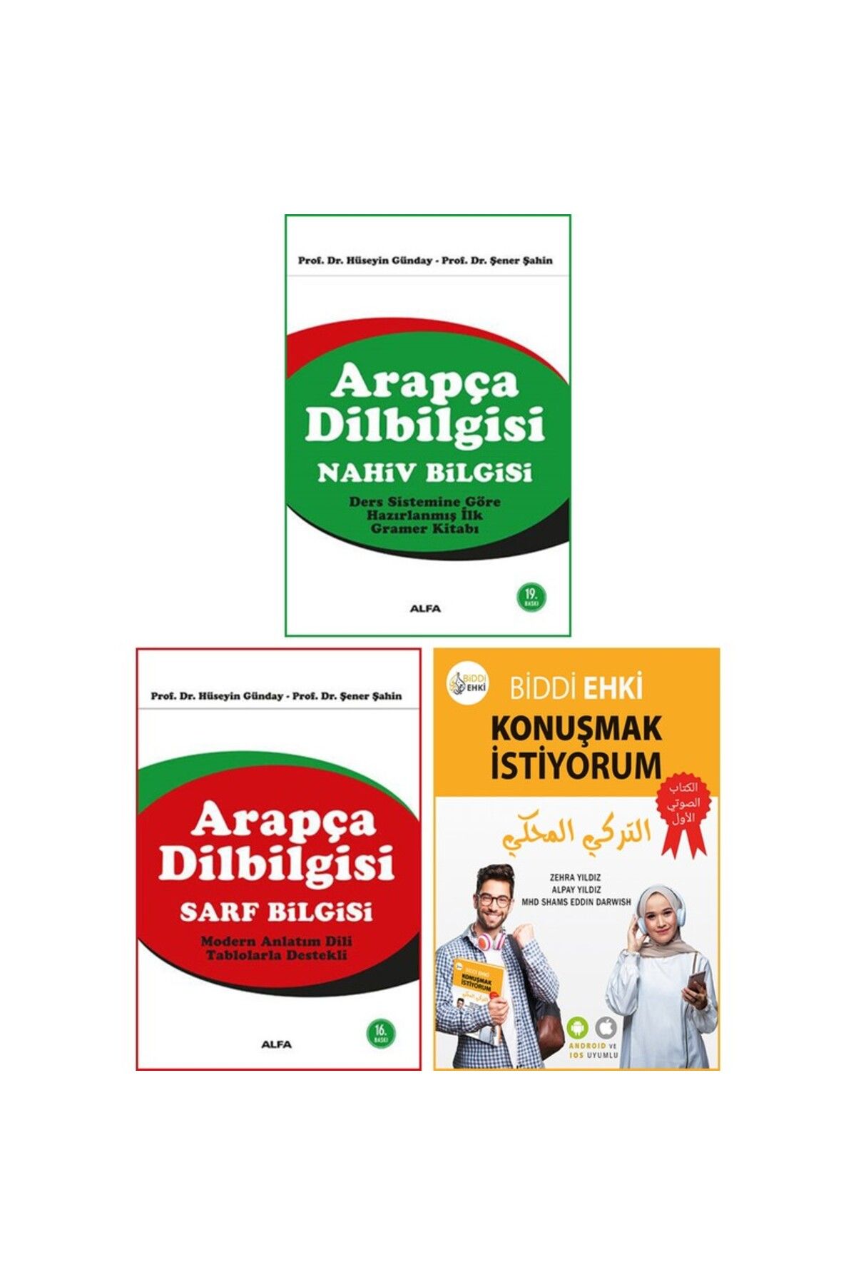 Alfa Yayınları Nahiv Bilgisi - Sarf Bilgisi - Biddi Ehki Konuşmak İstiyorum - Hüseyin Günday