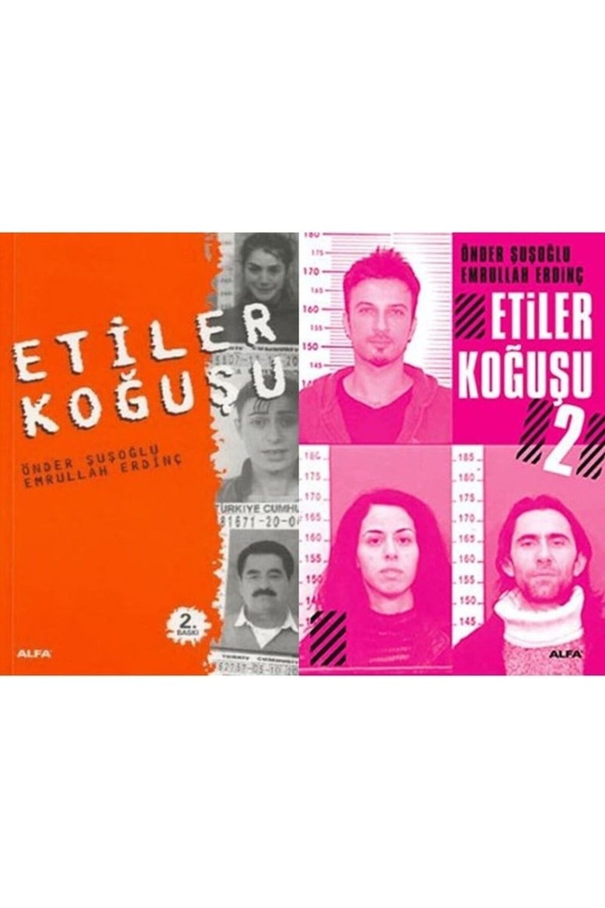 Alfa Yayınları Etiler Koğuşu 1 - Etiler Koğuşu 2 - 2 Kitap