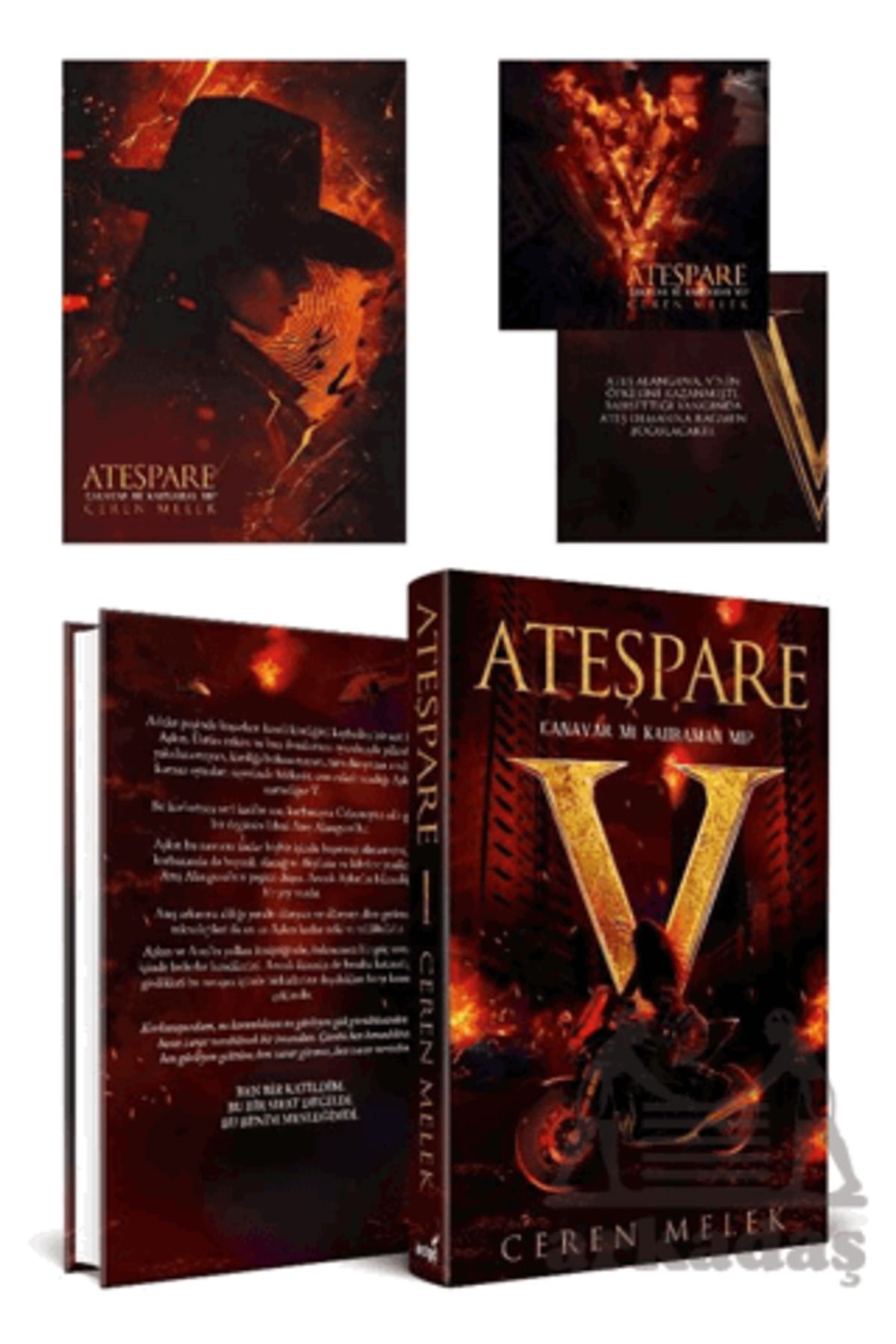 İndigo Kitap Ateşpare - Canavar Mı? Kahraman Mı?