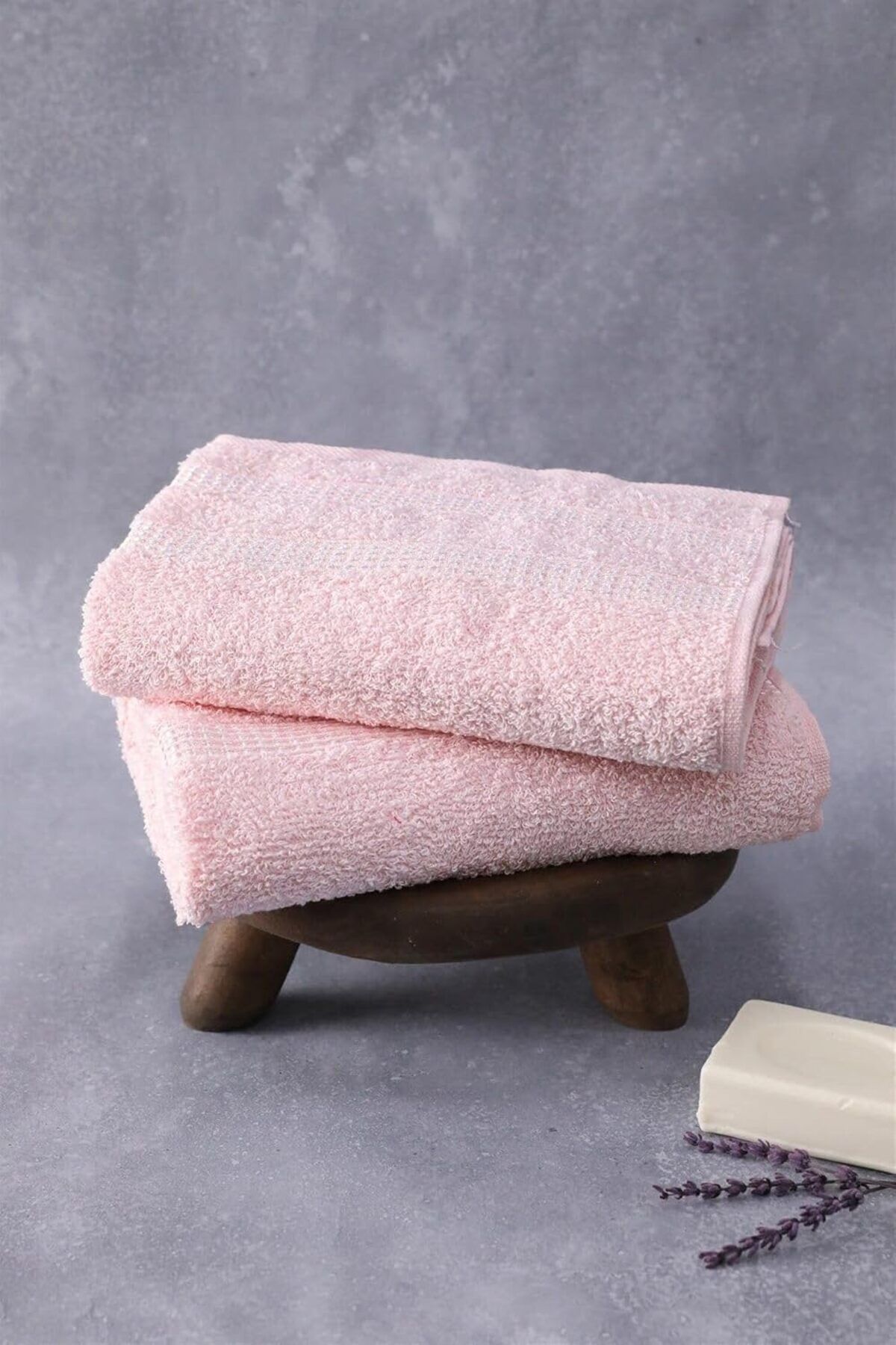KDROĞLU plamystical Banyo El Yüz Yumuşak Duş Havlusu 50 X 90 Cm - Pudra Pembe newing 1139529