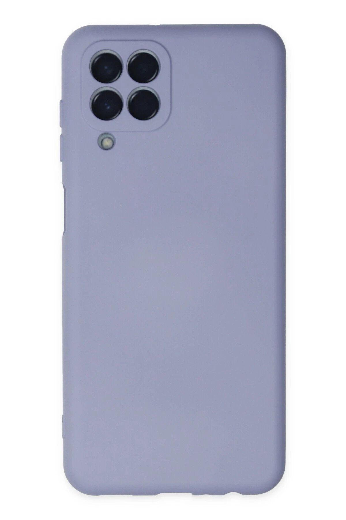 Toptan Bulurum Newface Samsung Galaxy M33 Kılıf Nano içi Kadife Silikon - Lila