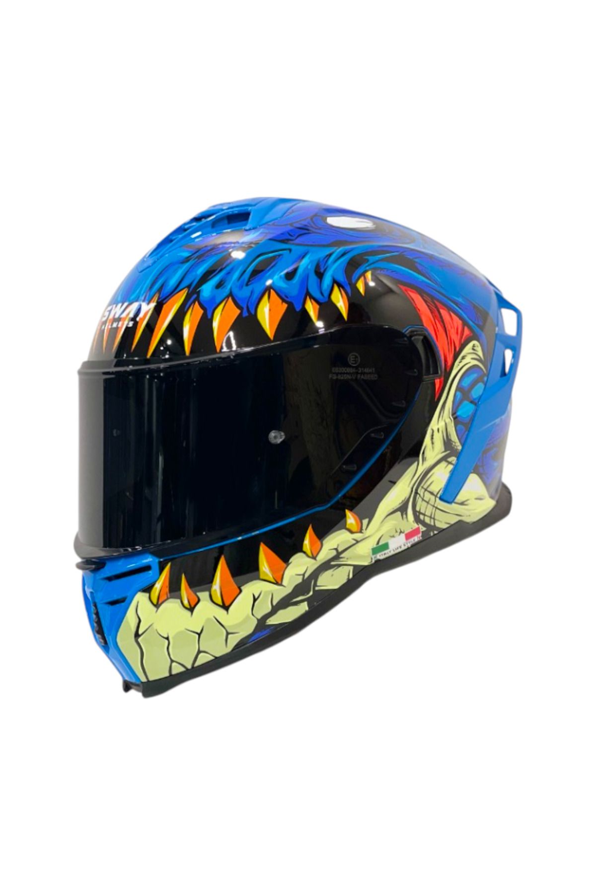 Sway Kapalı Kask Sw 867 Storm Mavi