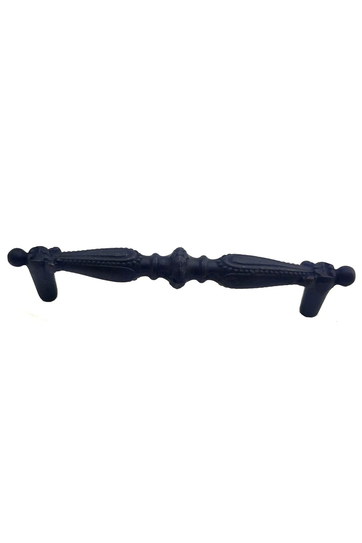 shop Antika Tarz Dekoratif Pirinç Yeni Sütun Mobilya Kulbu - 192mm, Oksit