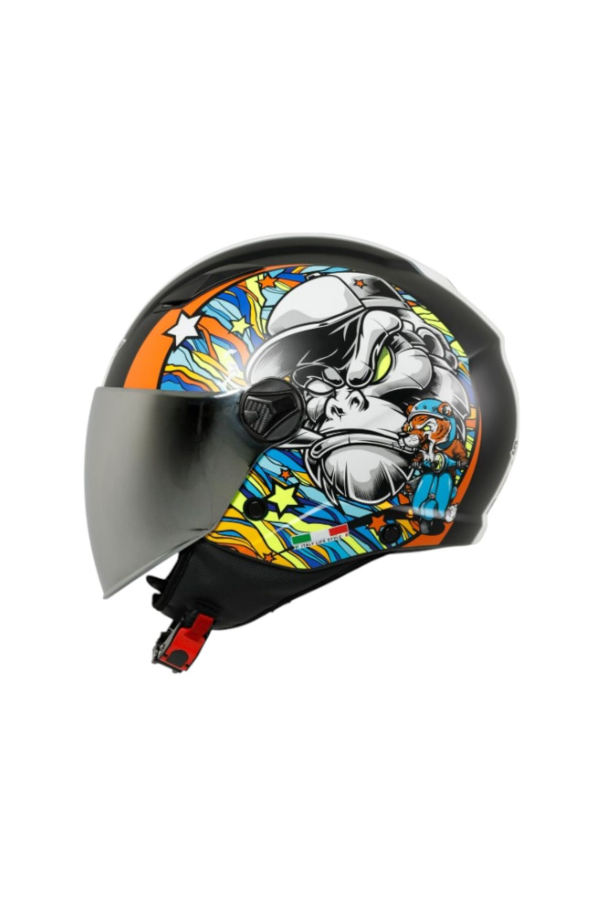 Sway Açık Kask Sw 765 Kong White