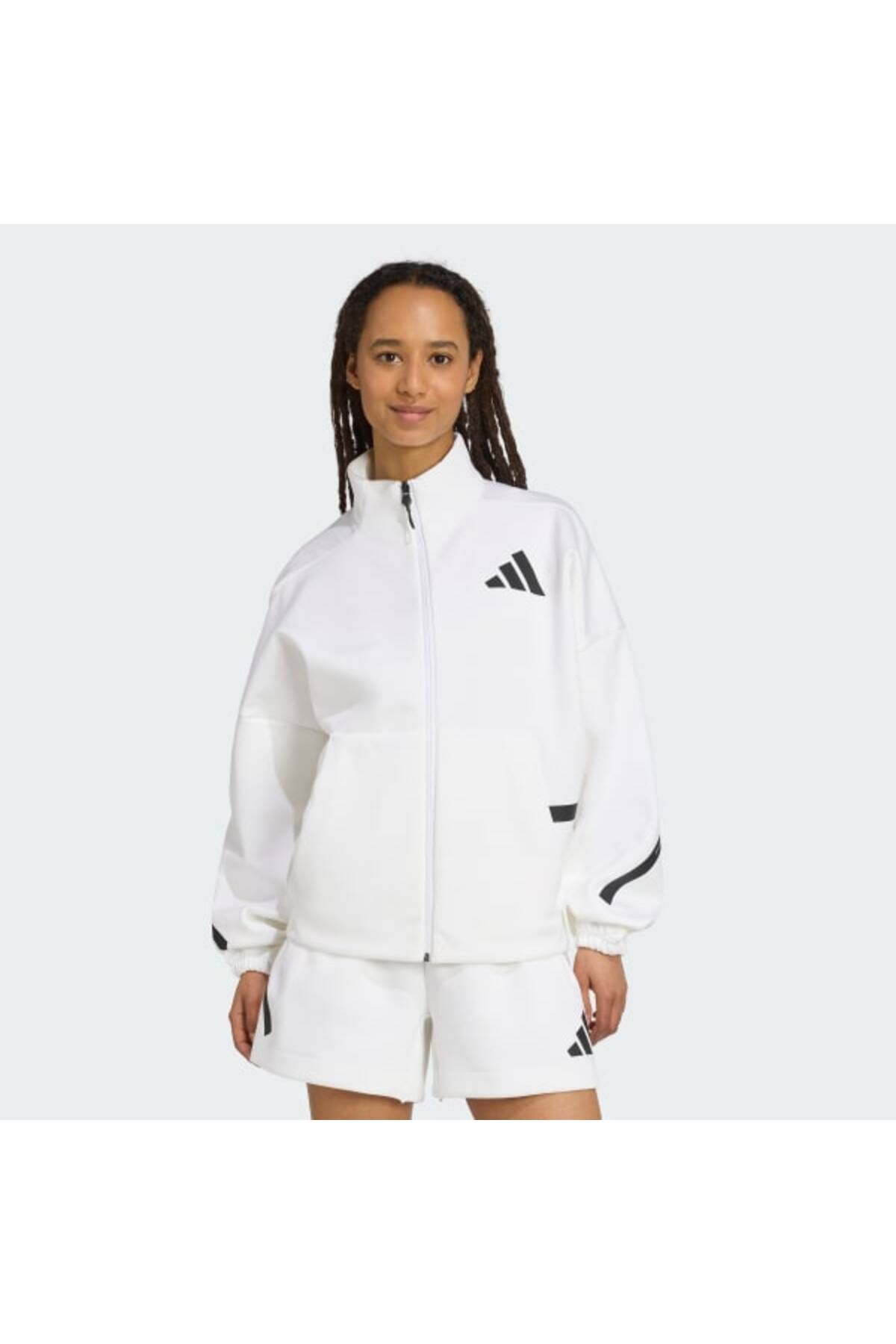 adidas Kadın Beyaz W Z.n.e. Tt Eşofman Üstü Jl7331