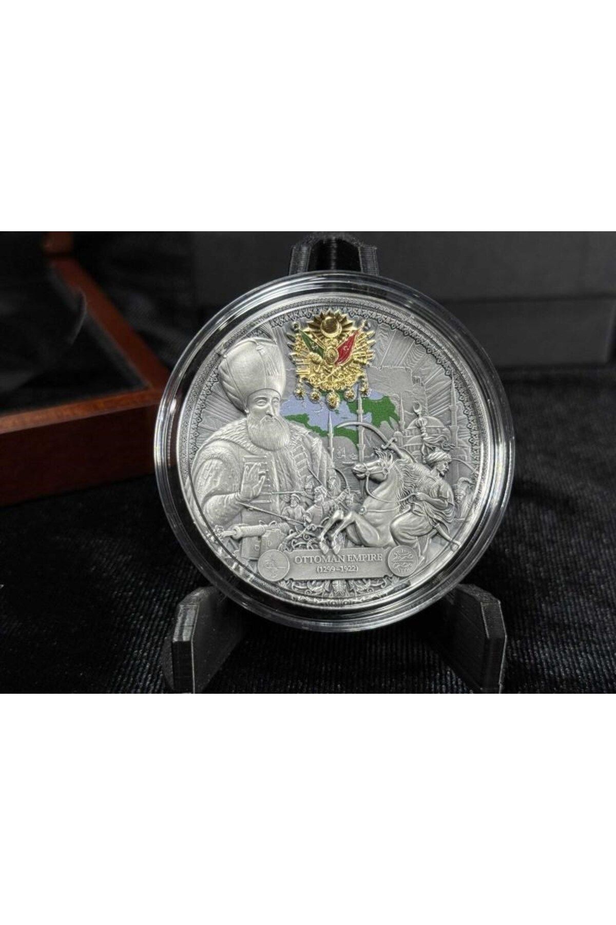 Darphane Cameroon 2000 Francs 2024 Ottoman Empire - Osmanlı İmparatorluğu 2 Oz (.999) Gümüş