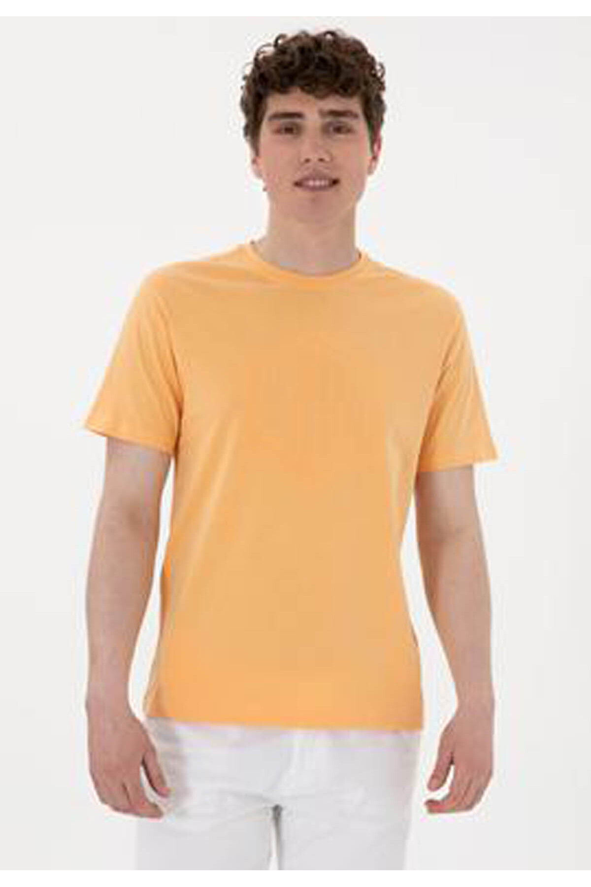 یو اس پولو تی‌شرت مردانه پولو آسن گاستون نارنجی کد ۲۱۰۷۲۹۴