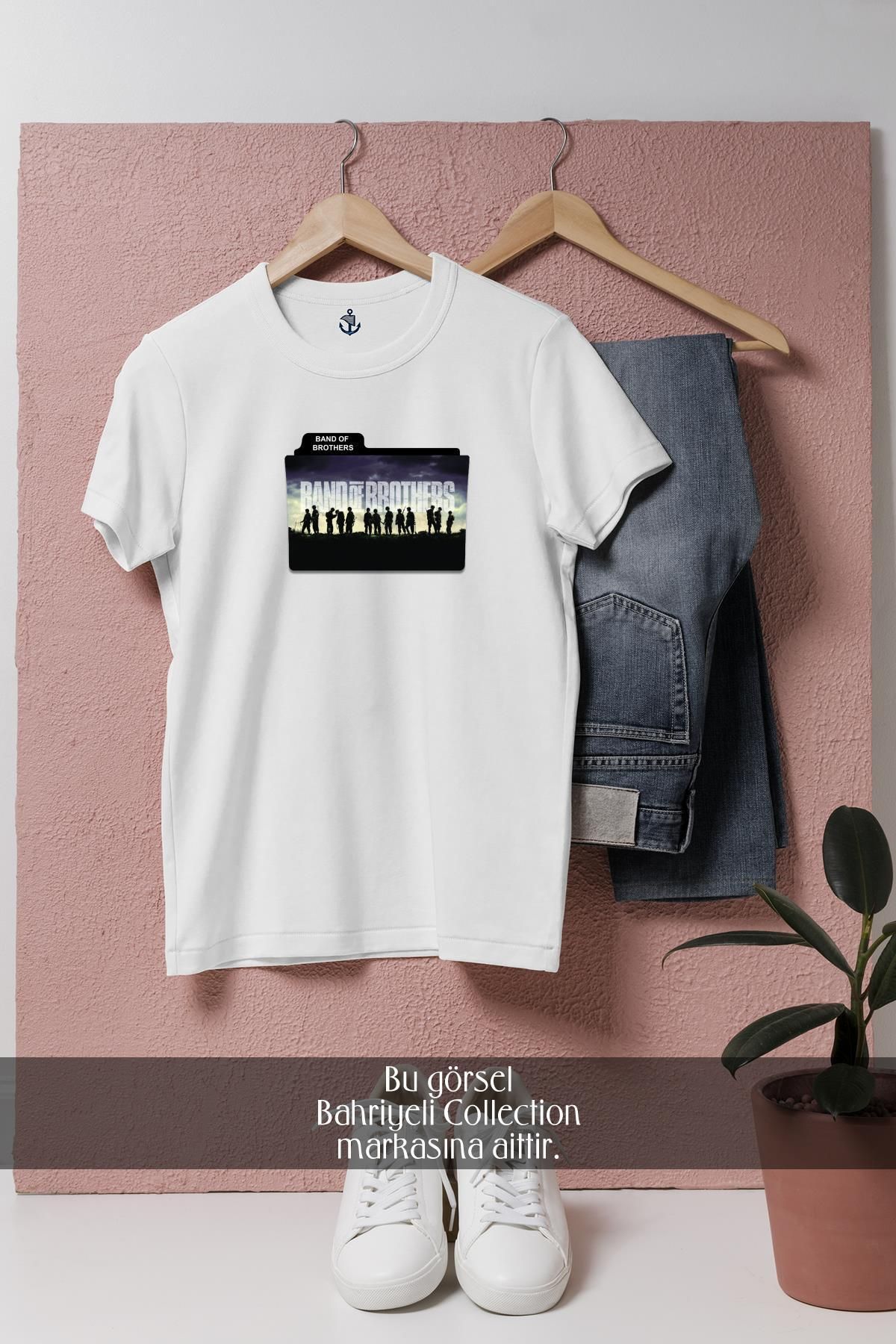 Bahriyeli Collection Oversize Television Show Miniseries Band Of Brothers Tasarımlı Unisex T-Shirt