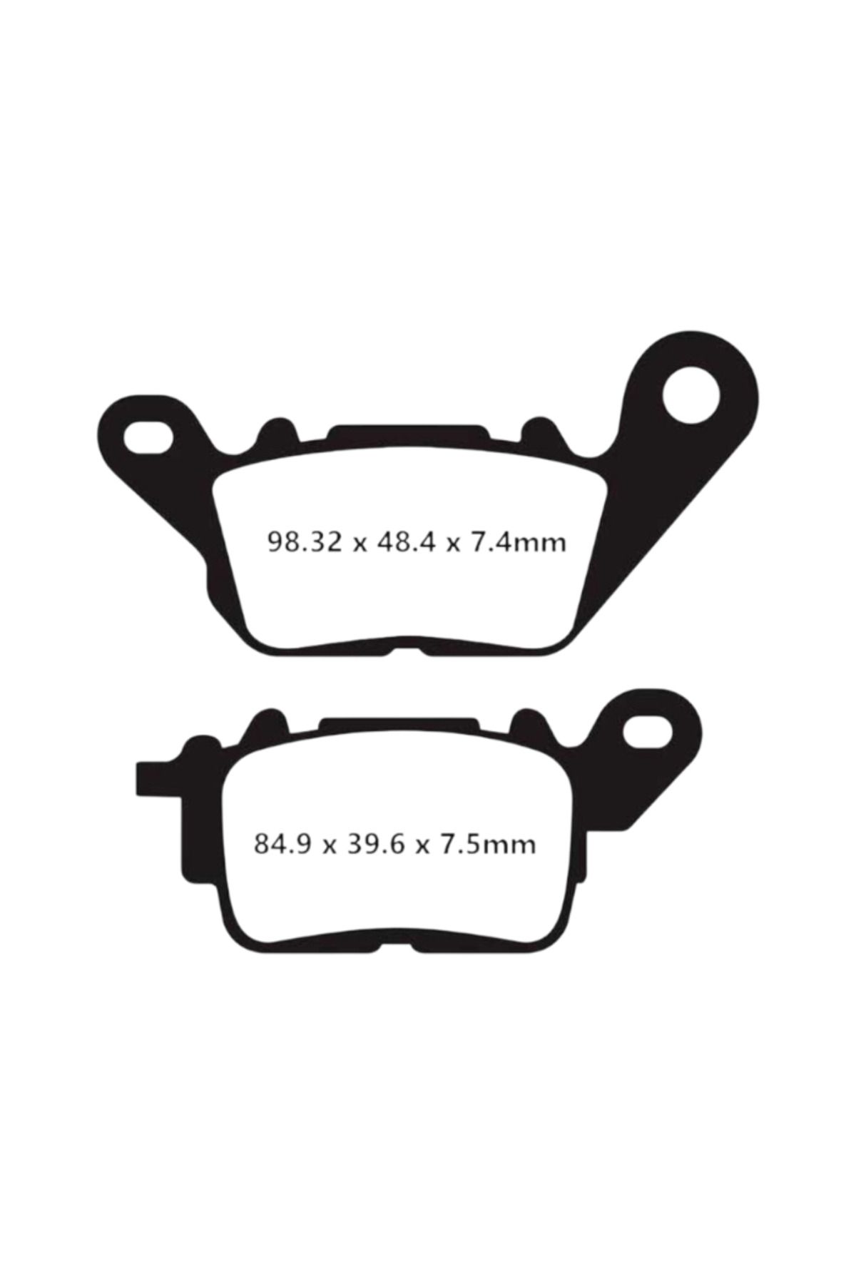 EBC Ön Fren Balatası SFA694 Yamaha Nmax 125 155 Delight 125 2017-2021 Tricity 300