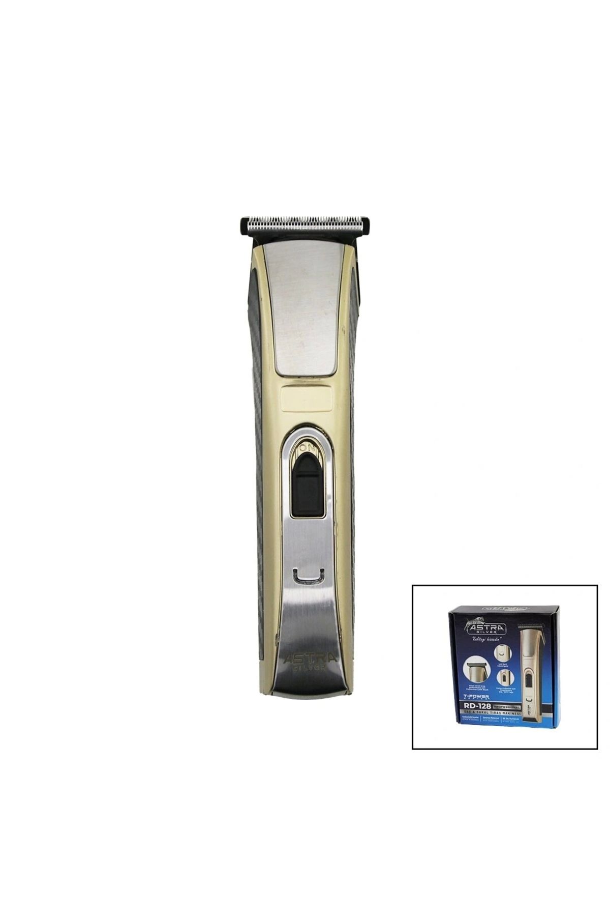 shopwave T-POWER SAÇ - SAKAL KESME TRAŞ MAKİNESİ LED ŞARJ GÖSTERGE 8 SAAT ŞARJ=60DK KULLAN RD-128 (5047)