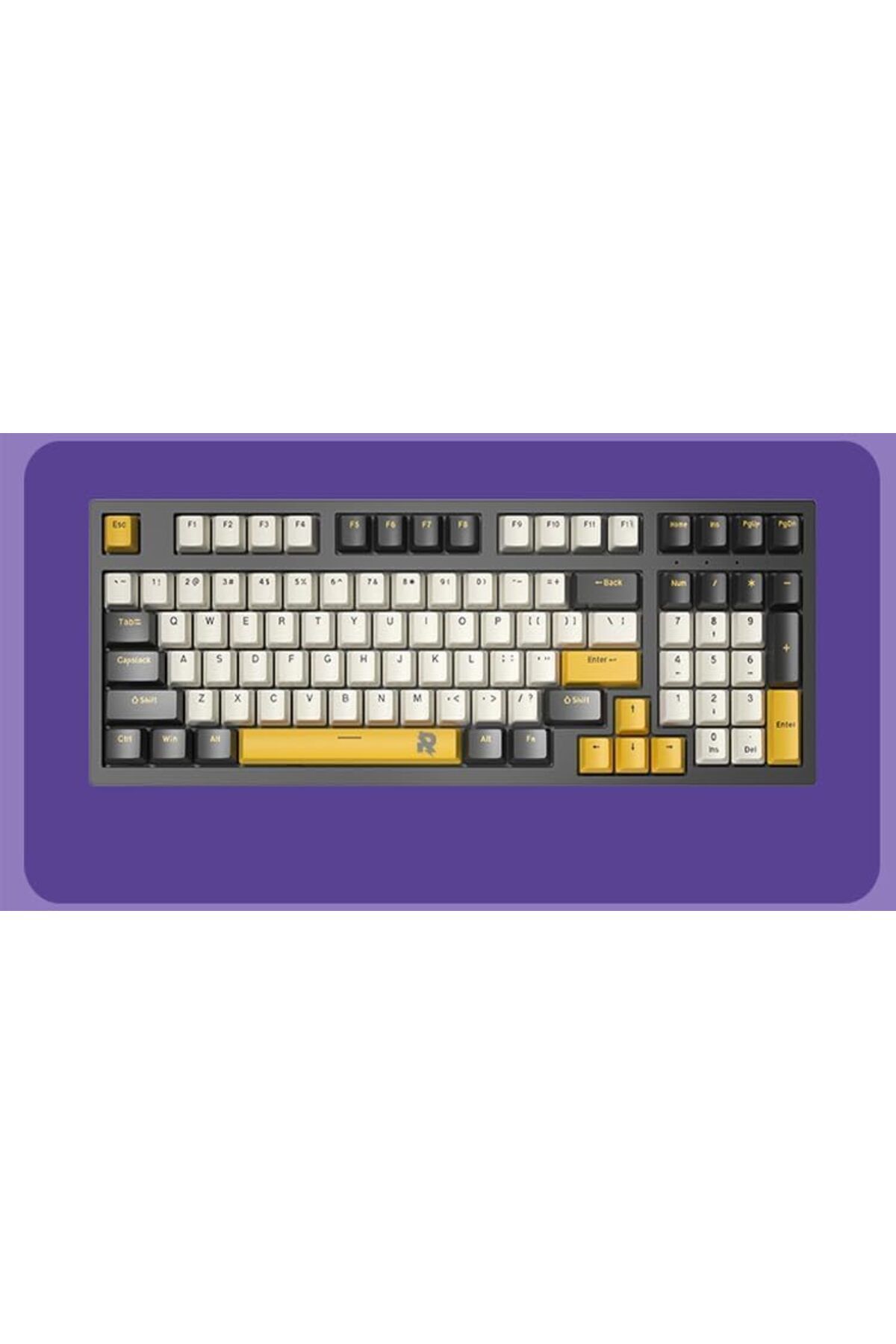 ROCK POW-97 Keys Arabic English Mechanical Gaming Keyboard 3