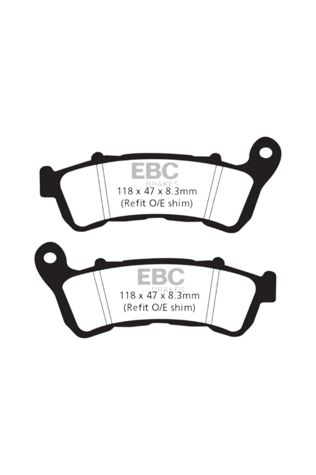 EBC Ön Fren Balatası SFA388 Honda Forza 300 Sh 125 150 300 Suzuki Uh 125 Burgman