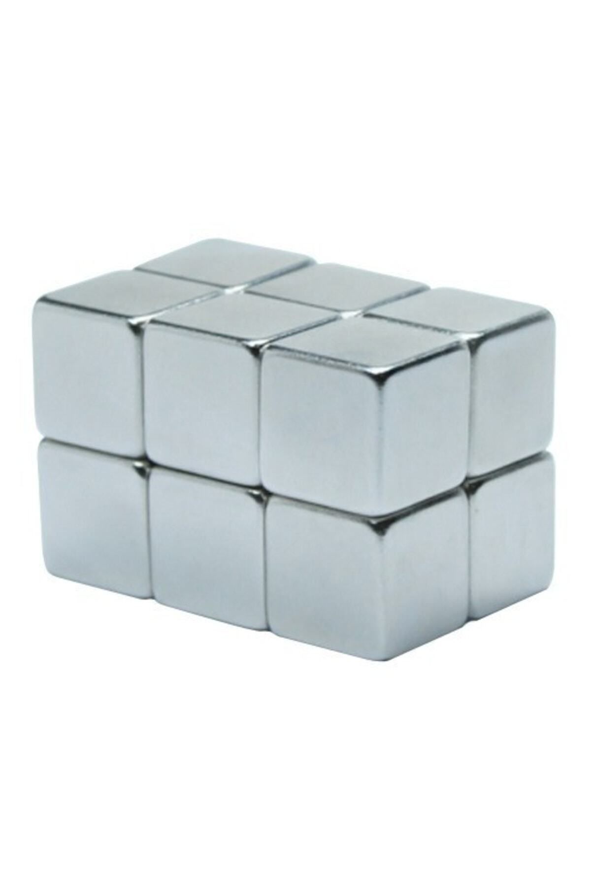 Elioure 10 adet güçlü neodyum mıknatıs küp 10x10x10 mm, dayanıklı ve yüksek performansli