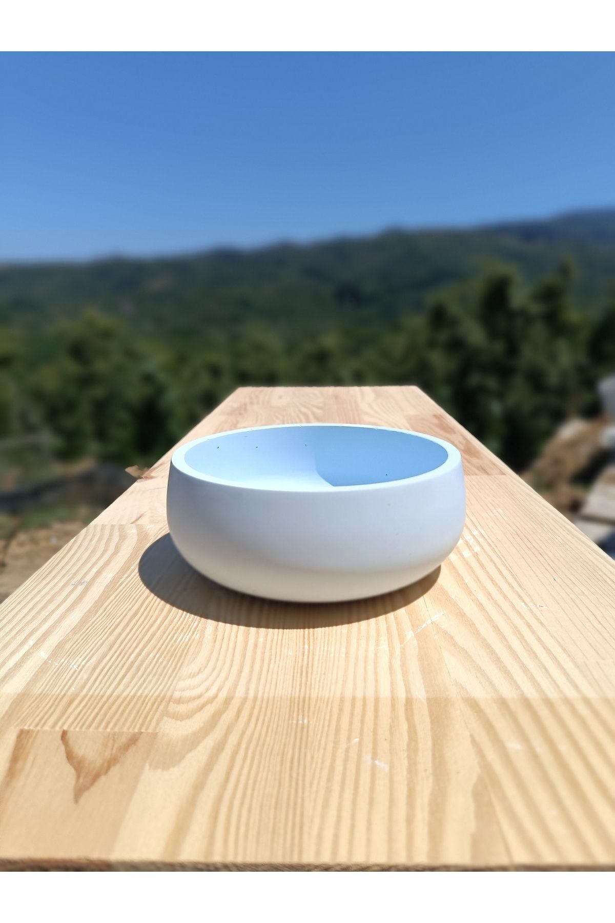 DemCey Home Taş Kase Çerezlik Dekoratif Bohem Salata Tabağı