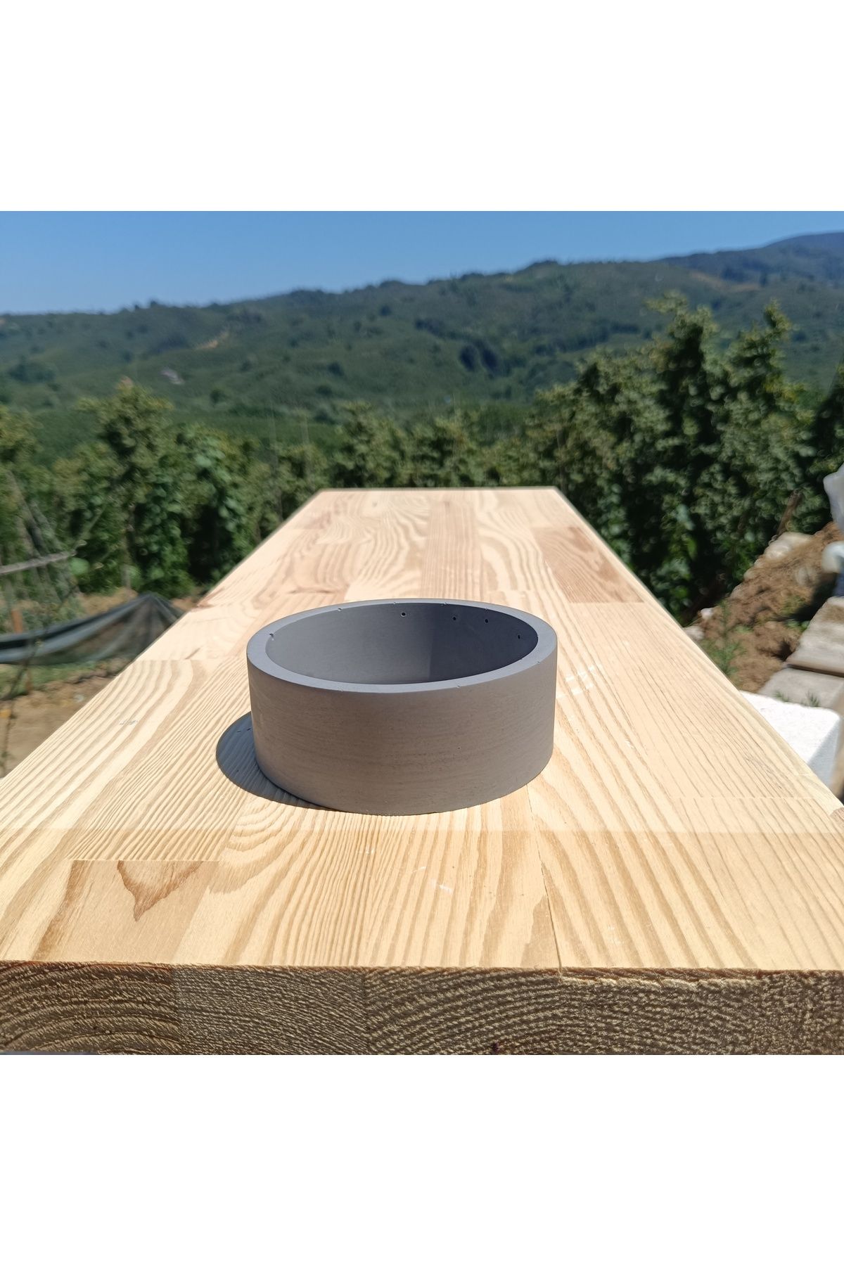 DemCey Home Taş Kase Çerezlik Oval