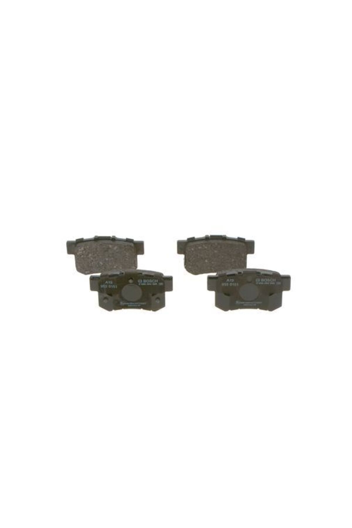 Bosch ARKA BALATA FIAT SEDICI 1.6 16V 1.9D- CIVIC VII 01 VIII 05 ACCORD VII 98 VIII 06 098 71750931-717685