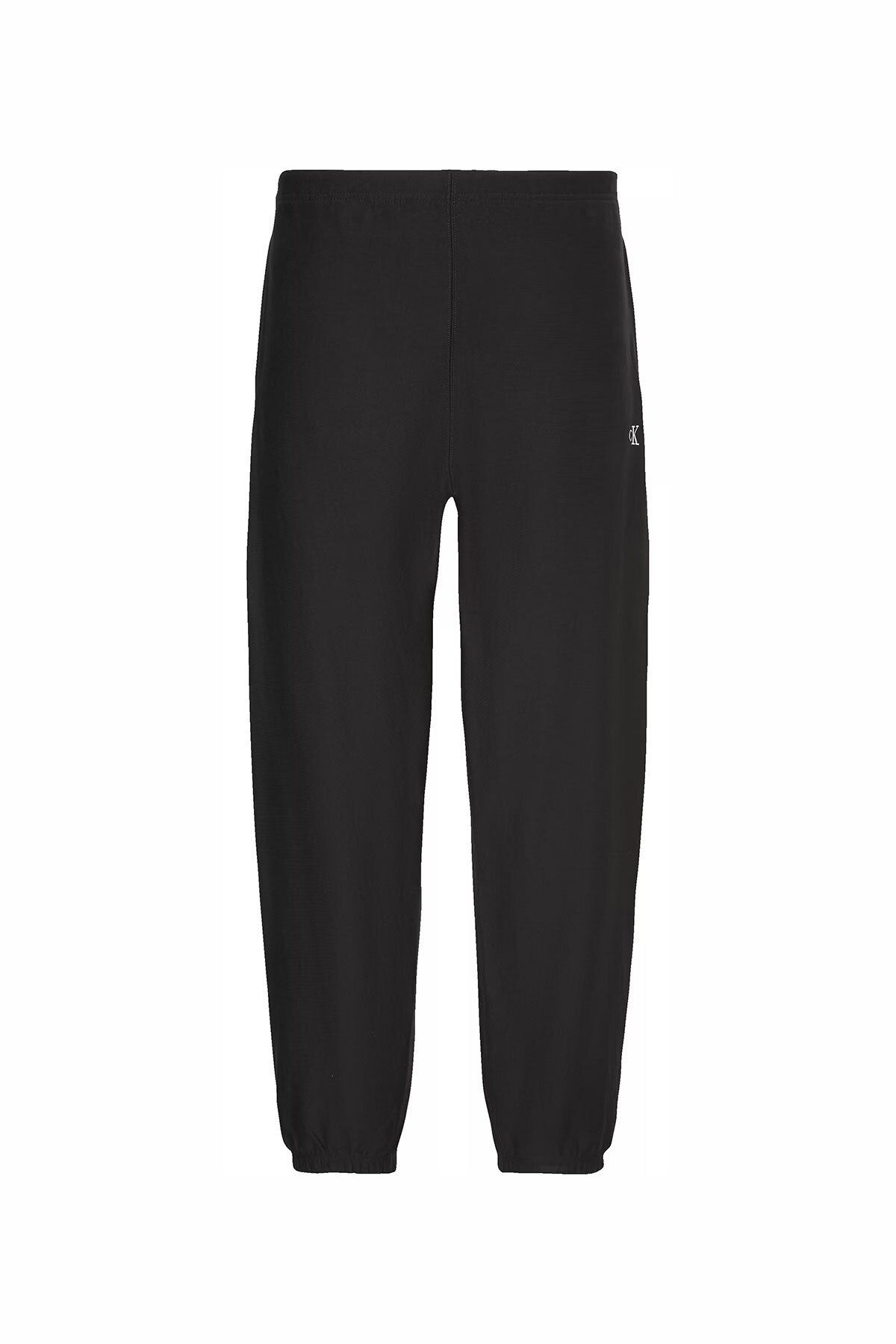 Calvin Klein Erkek Premium Terry Monogram Jogger Eşofman Altı - Siyah