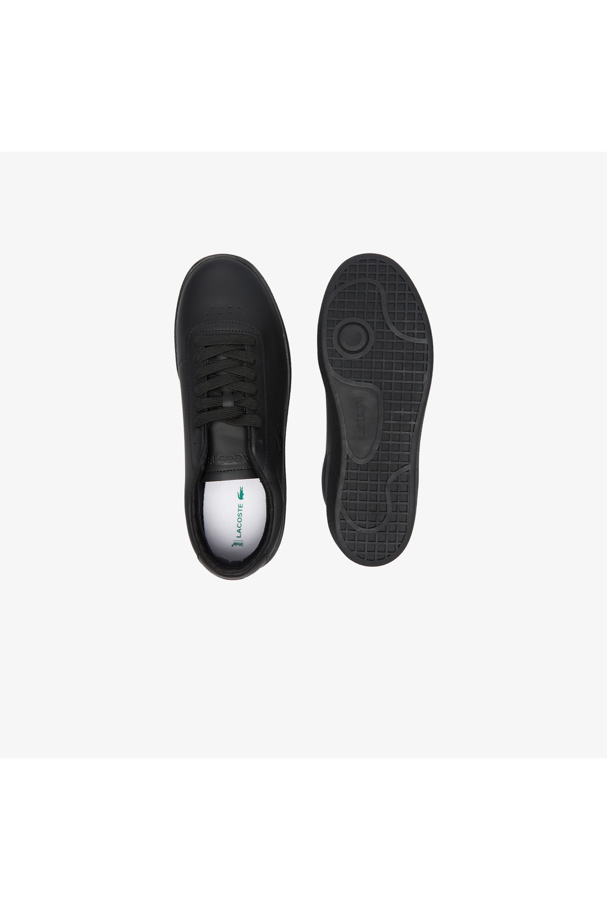 Lacoste Baseshot Evo Erkek Siyah Sneaker görsel 4