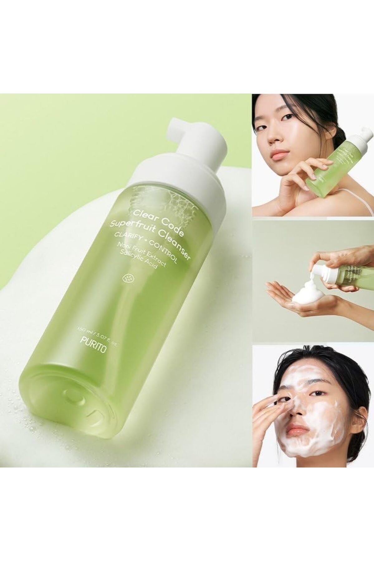 Purito-Clear Code Superfruit Cleanser [150ml] 2