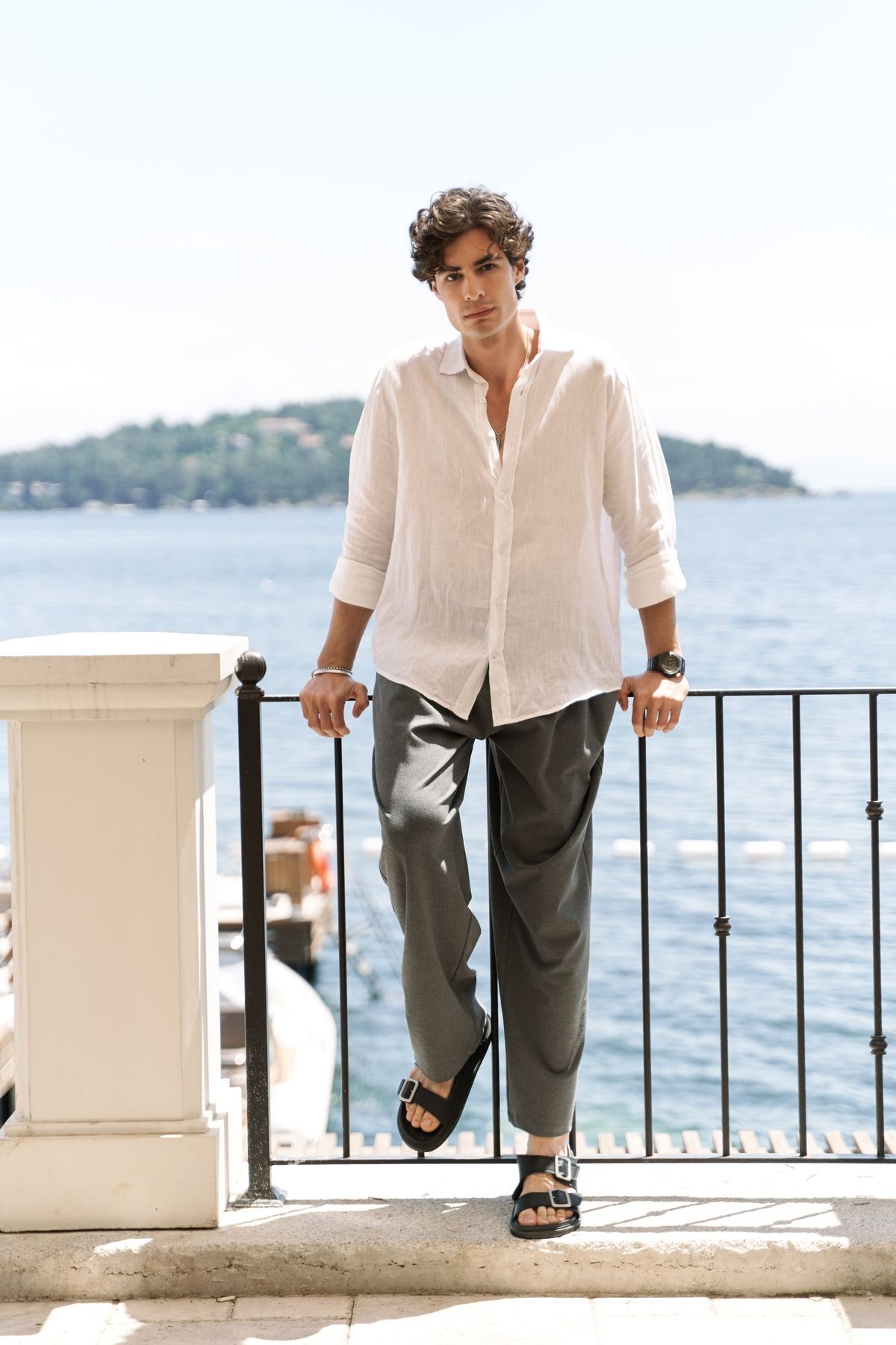 MAİ COLLECTİON Geaohrid Füme Erkek Pantolon