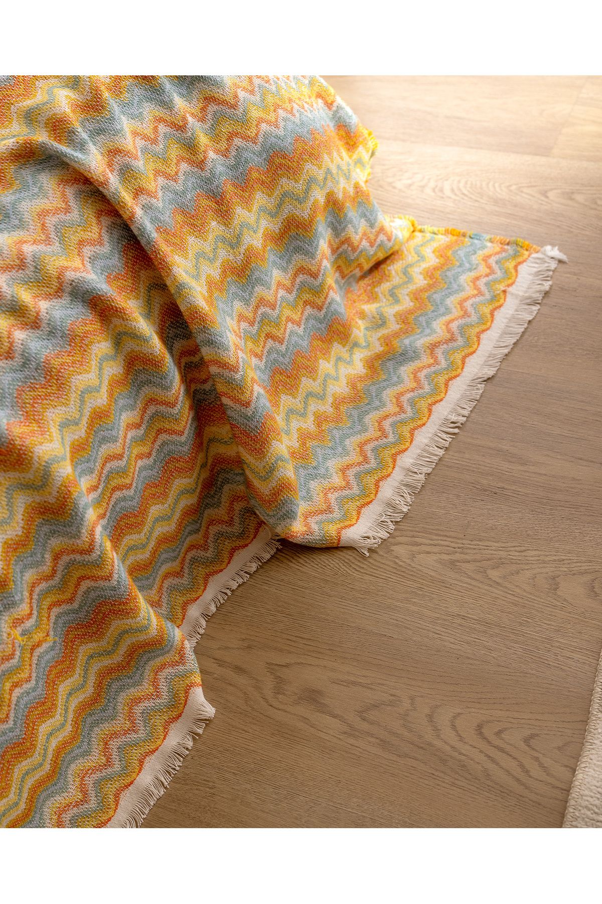 Madame Coco-Blasimon Double Cotton Bedspread - Colorful 4