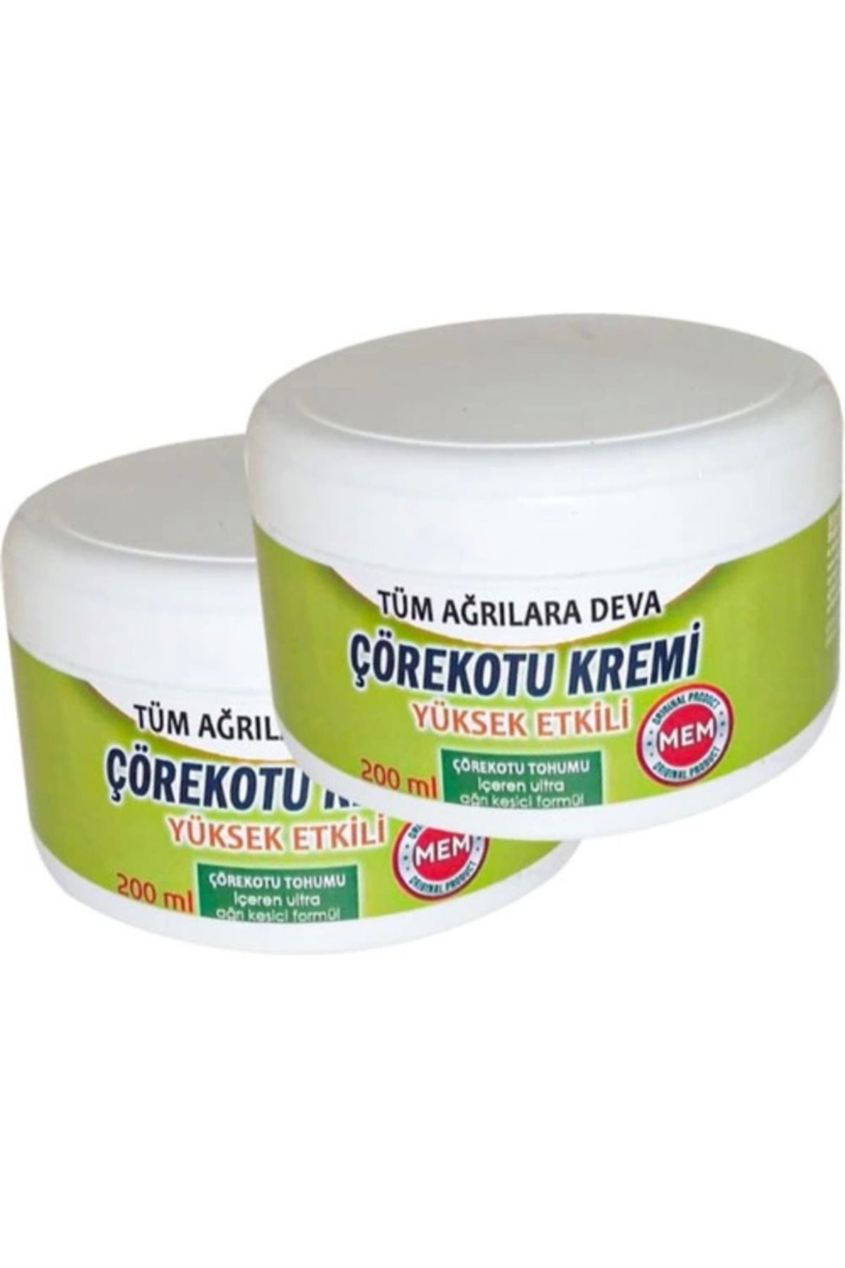 Vemora Mem Çörek Otu Kremi Green Box 200 ml Ölçeğinde x 2 Adet