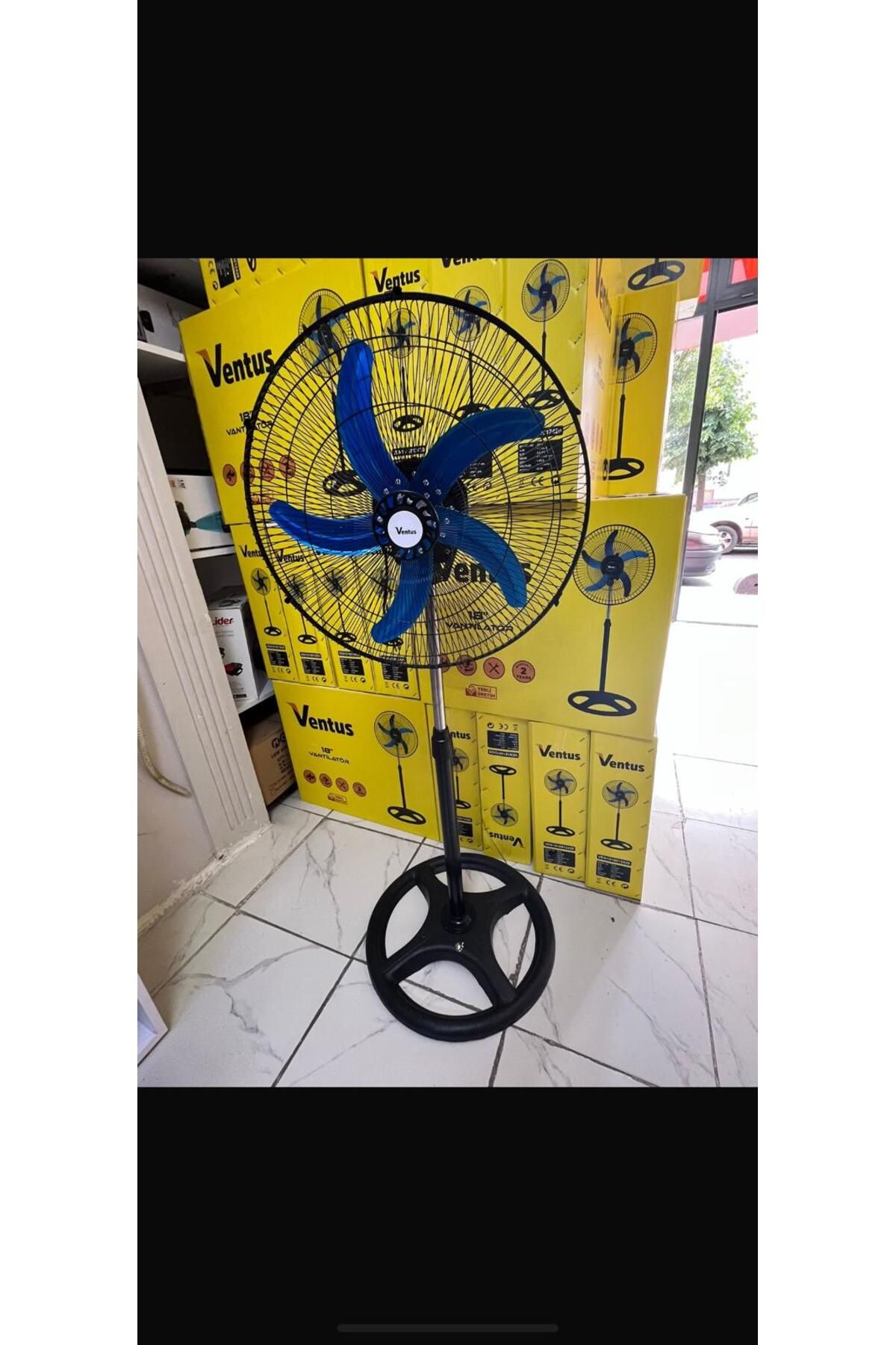 Ventus vantilatör 18" inç sanayi tipi 85 watt