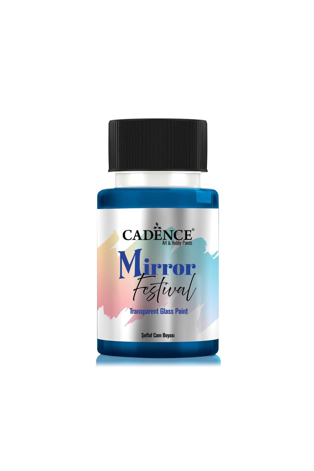 Cadence MIRROR FESTİVAL CAM BOYASI MF-06 MAVİ 50ML