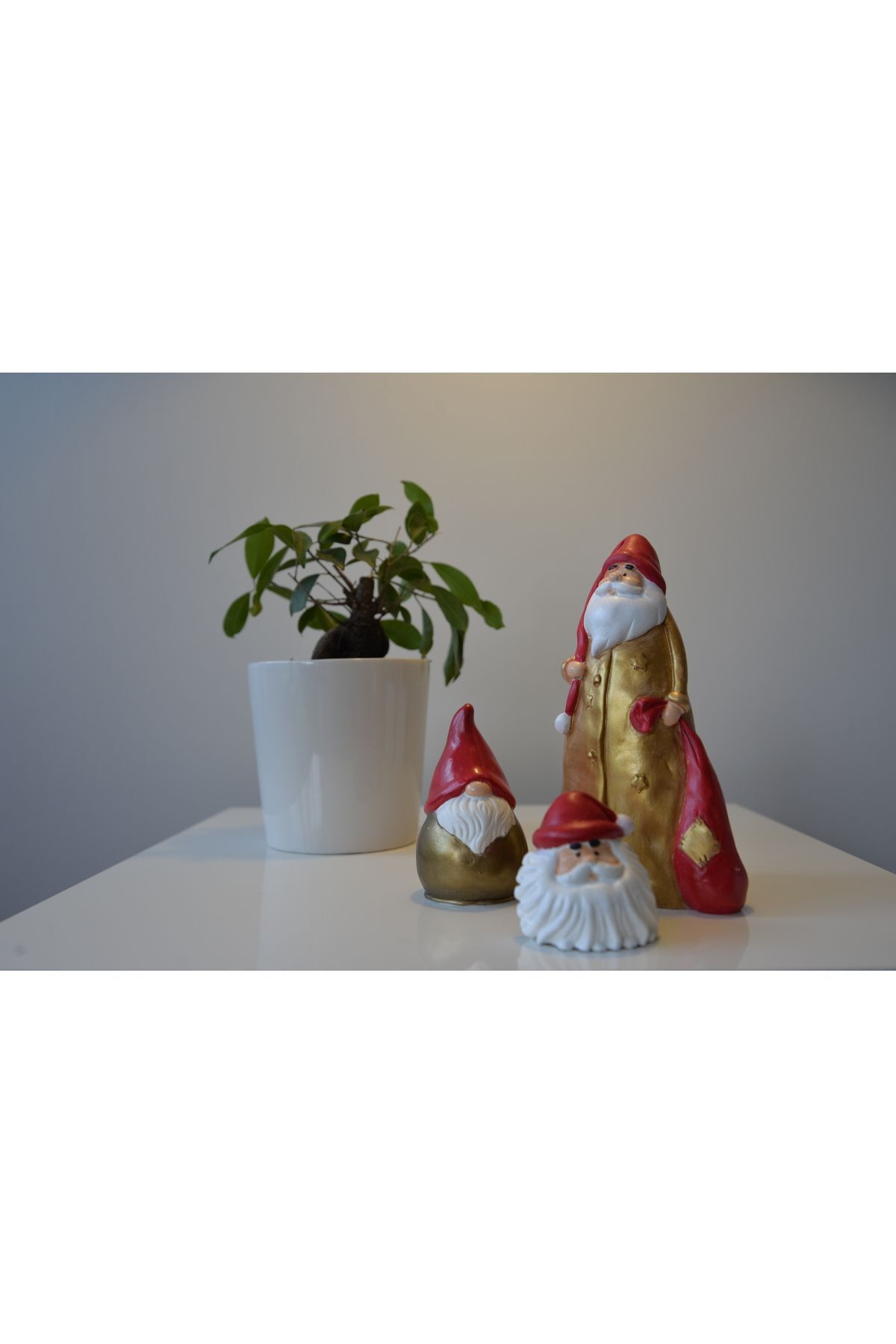 Elioure Renkli Noel Baba Biblo, Dekoratif ve Süsleme Objesi