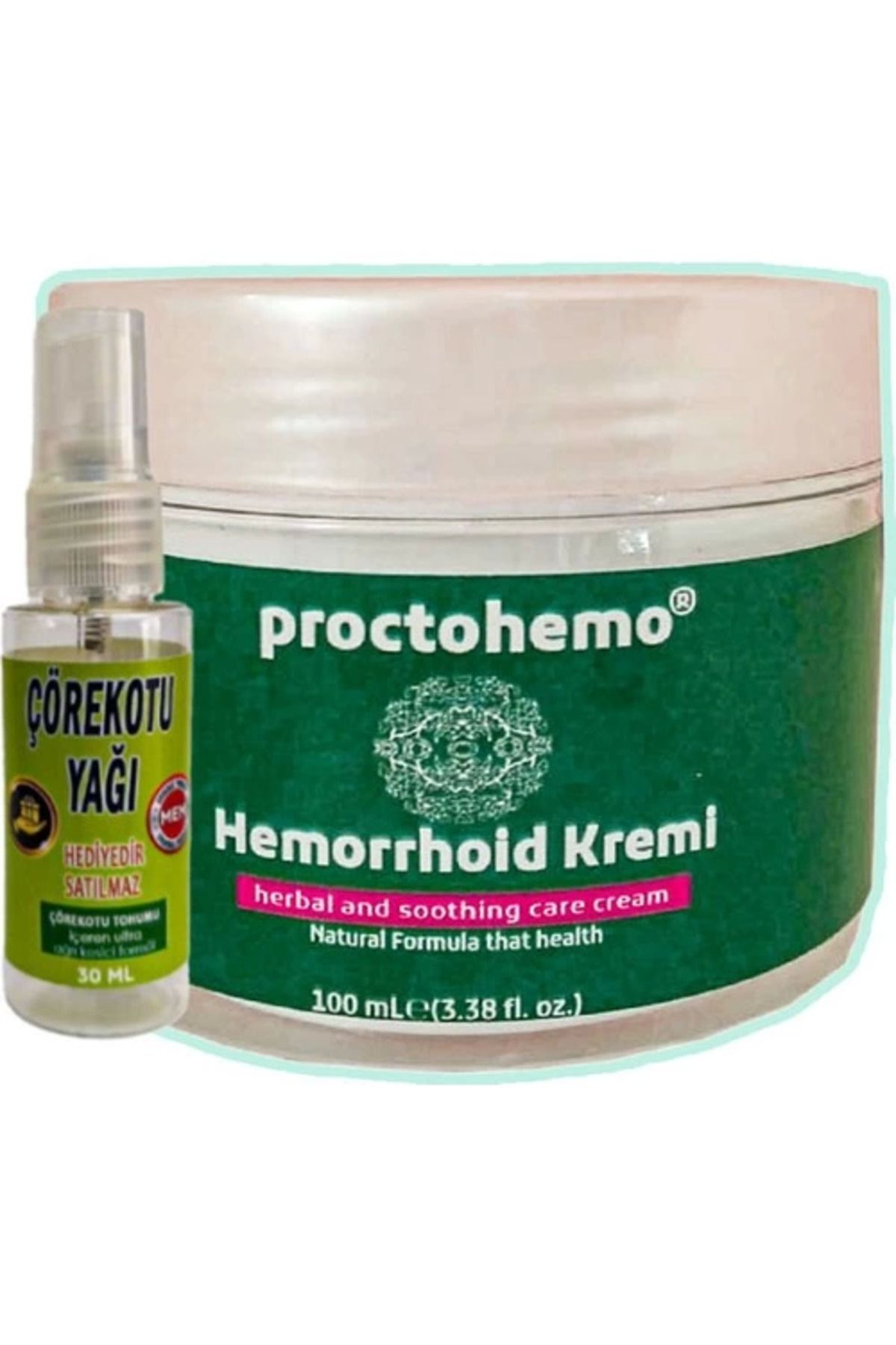 Vemora Proctohemo Krem 100 ml + Çörek Otu Yağı 30 ml