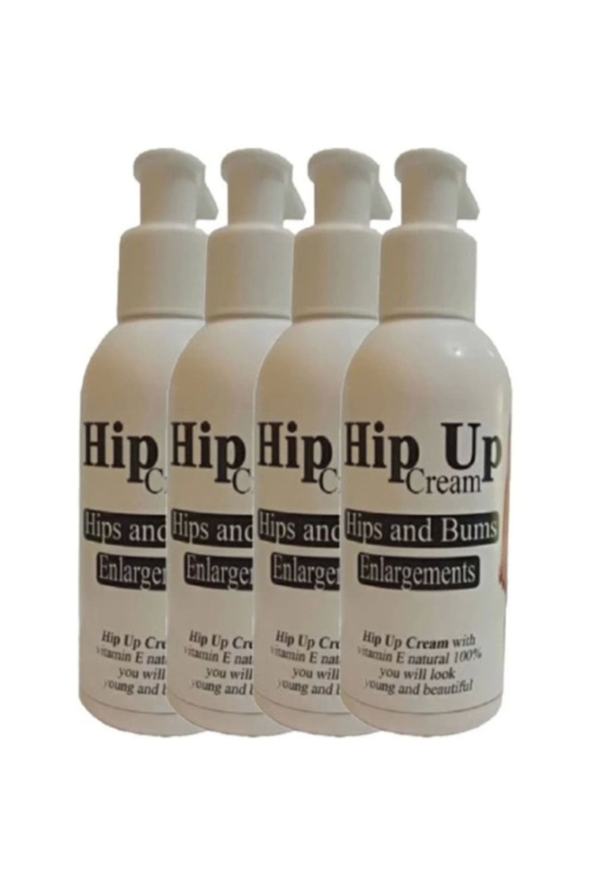 Vemora Hip Up Hipup 4lü Adet Özel bölge Kremi 120 ml