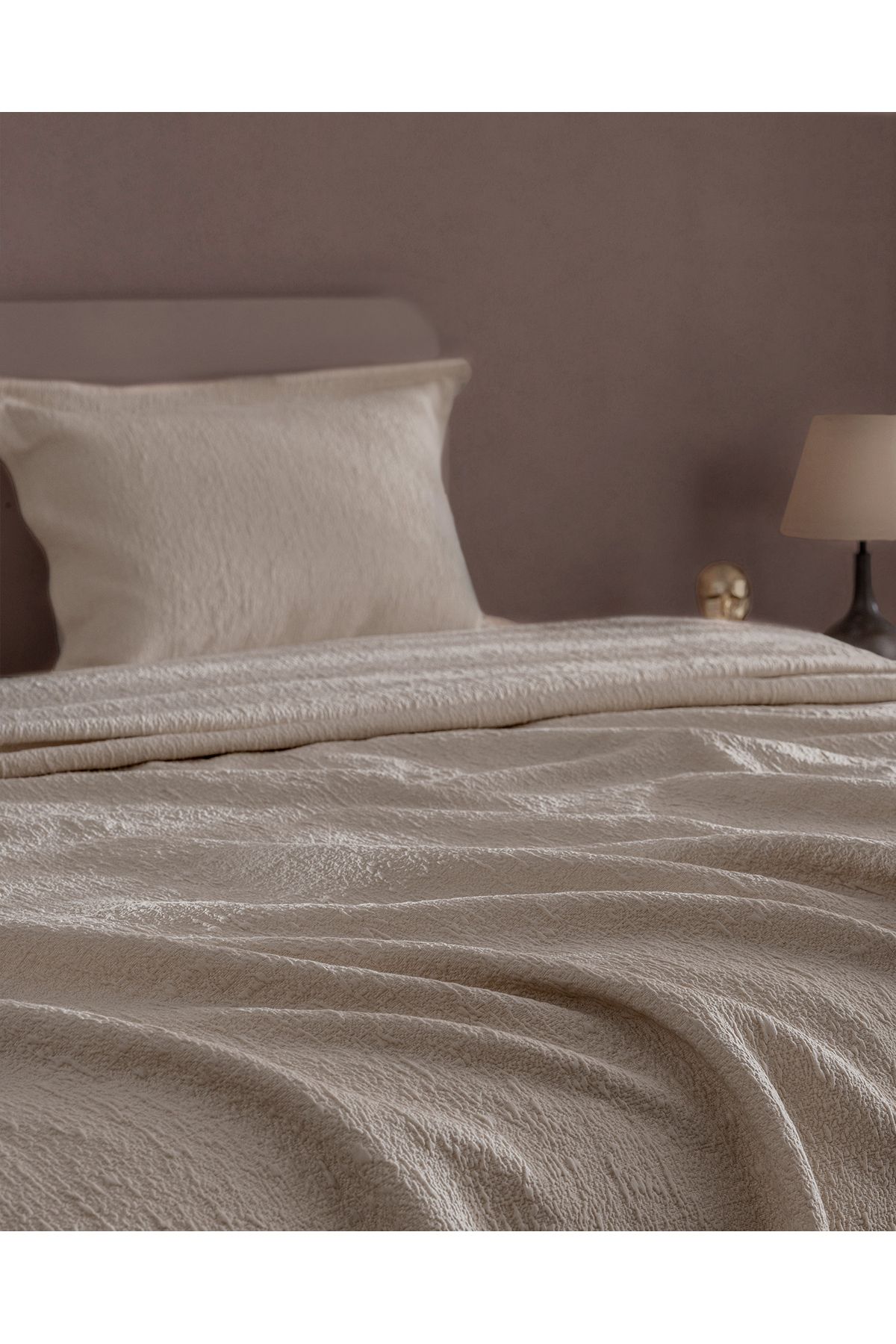 Madame Coco-Labenne Double Bedspread - Beige 3
