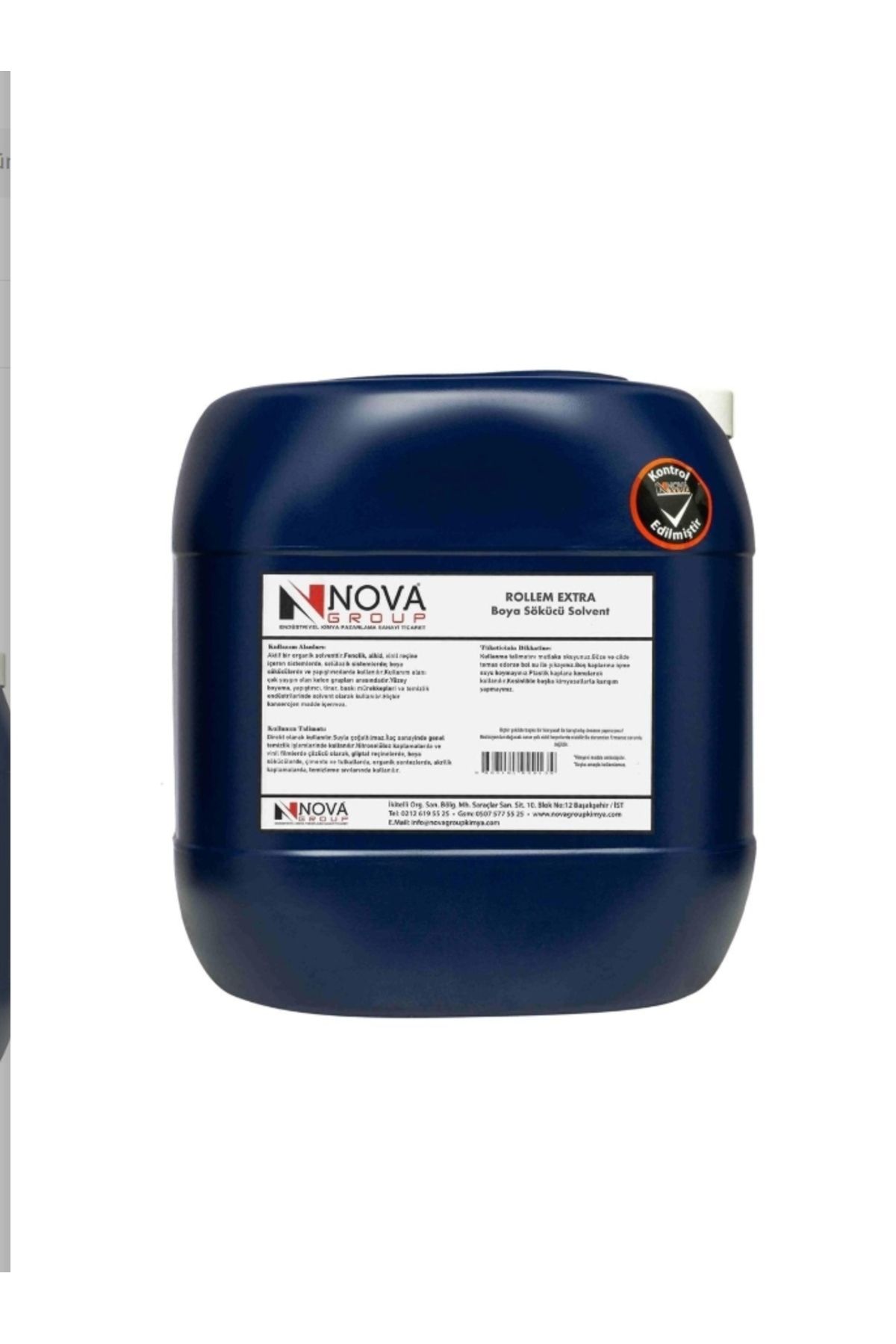 Nova Rollem Extra (boya Sökücü Solvent) 30kg