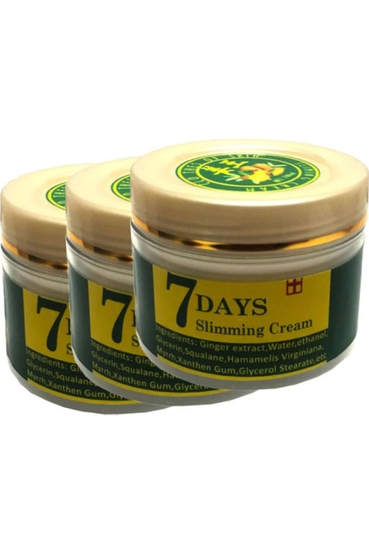 Vemora 7 Days Ginger 3lü Adet Miracle Slimming Cream Kremi 100 ml