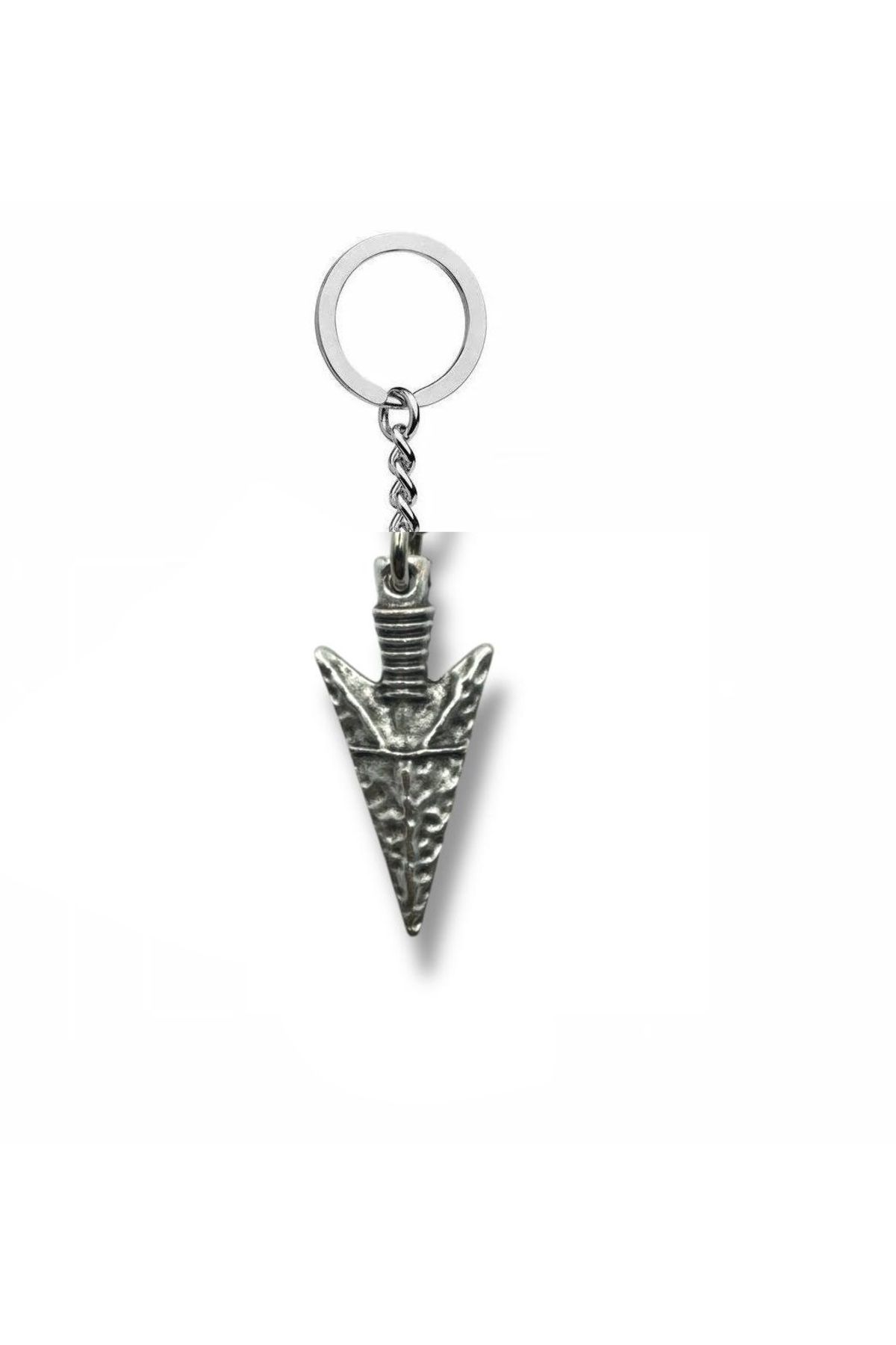 Herşey Nota Spearpoint – Mızrak Uçlu Unisex Metal Anahtarlık