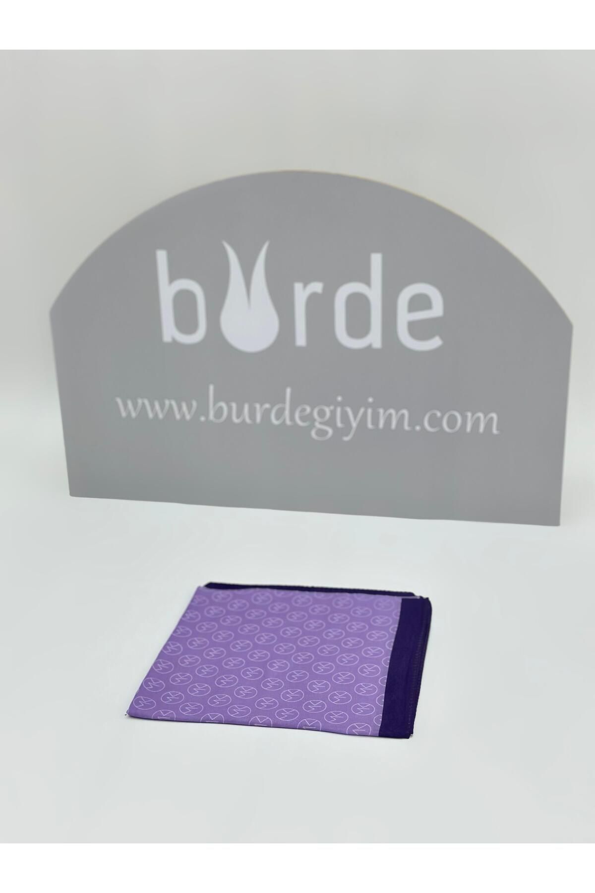 BÜRDE MK Logo Pamuk Eşarp