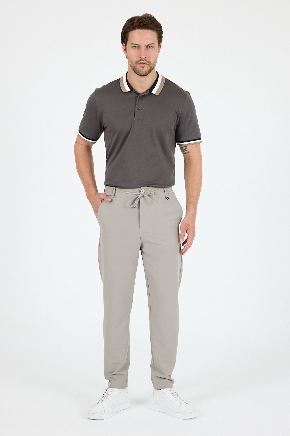 Rodi Spor ve Günlük Rahat Cool %92Polyester %8Elastan Esnek Kumaş Erkek Jogger Pantolon Eşofman Altı 3670
