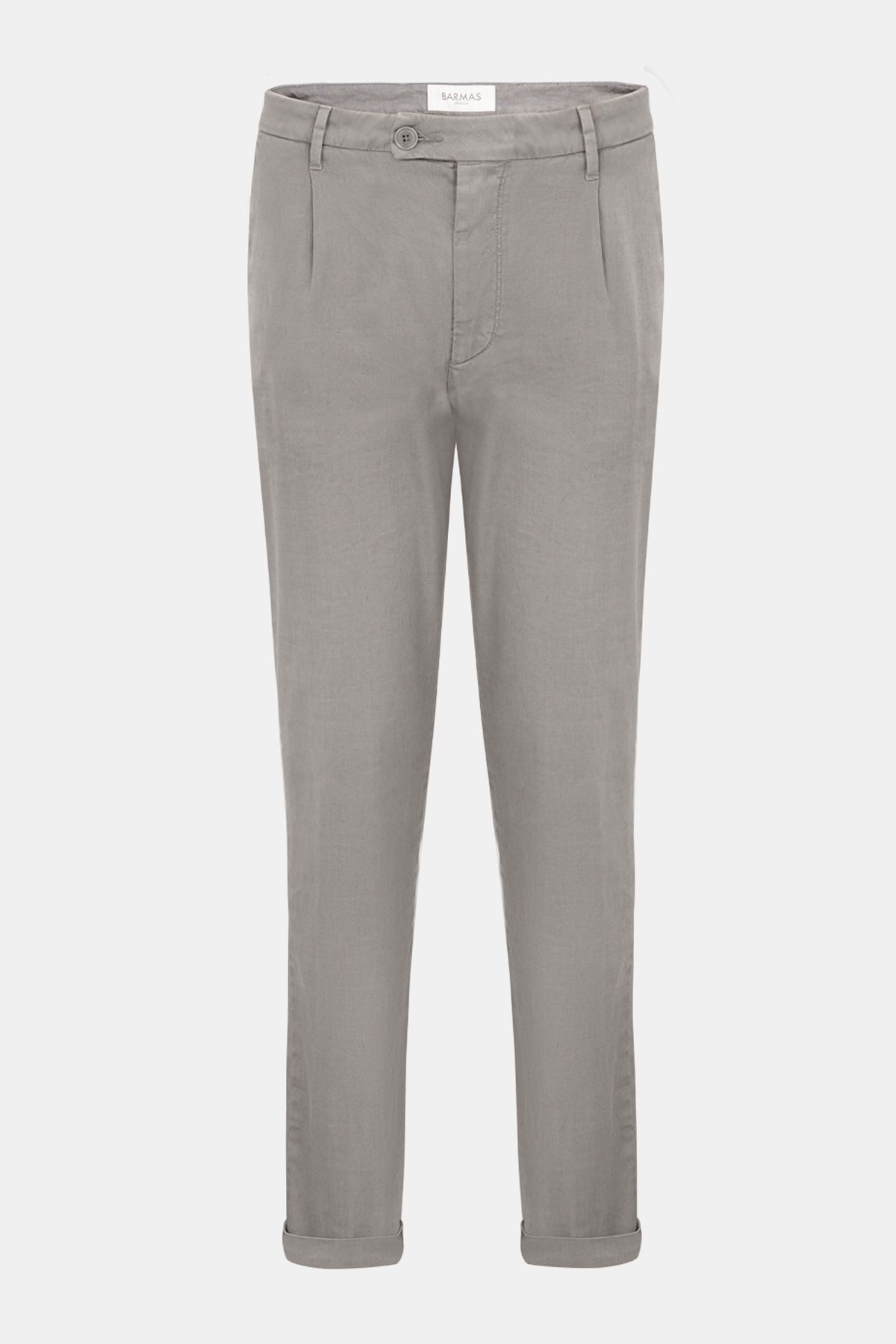 Edwards Erkek Gri Keten Chino Pantolon