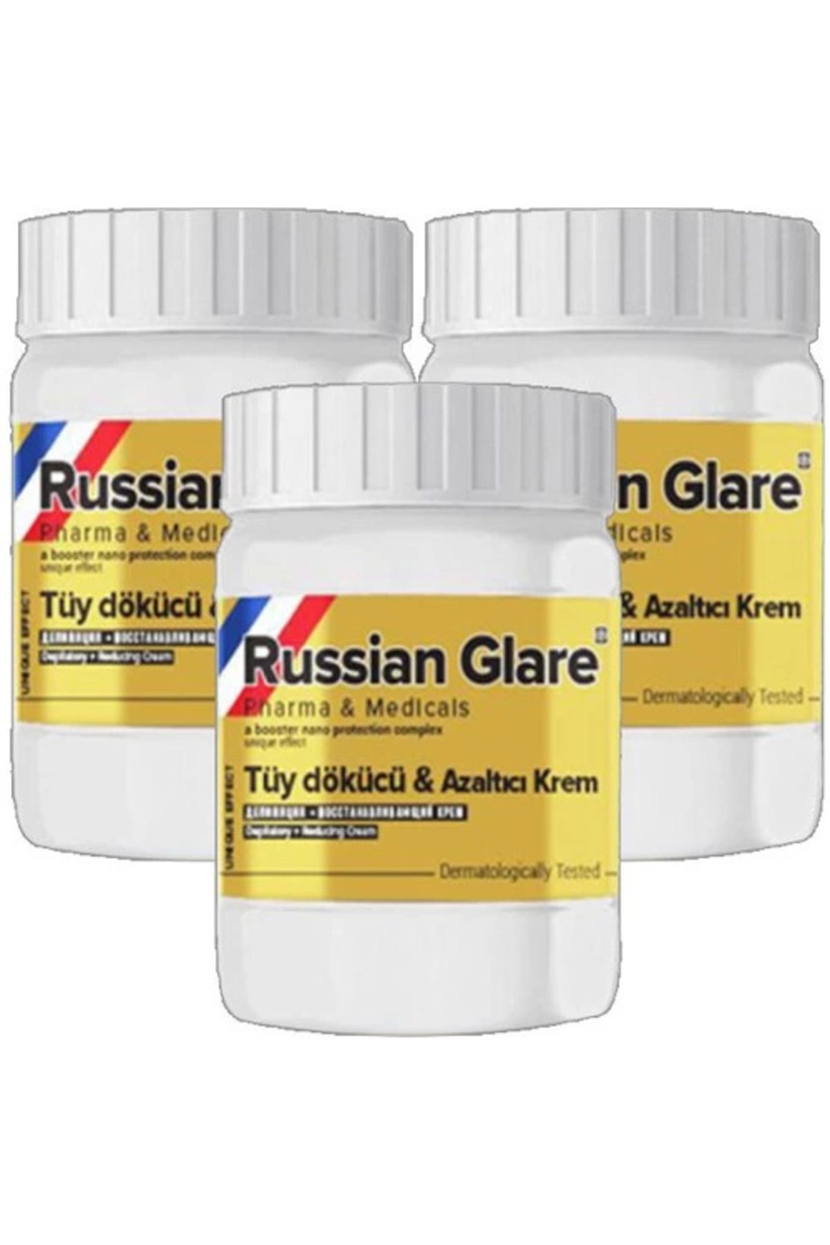 Vemora Glegnd Russ Glare Tüylere Krem Nano 3 Adet x 50 ml Russ Merhemi - 000031KI