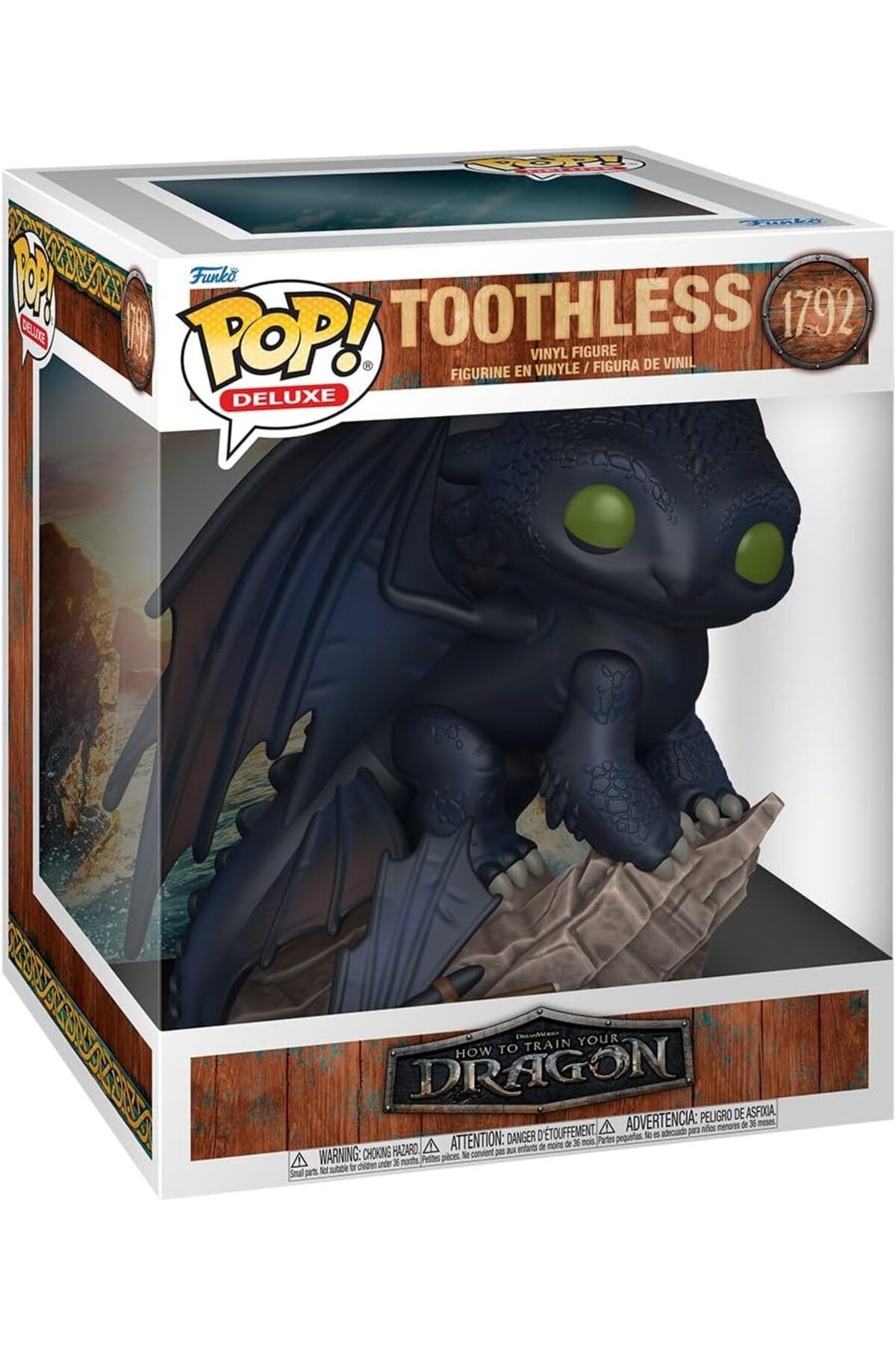 Funko Pop! Deluxe, Ejderhanı Nasıl Eğitirsin Dişsiz Figür, Koleksiyonluk Oyuncak