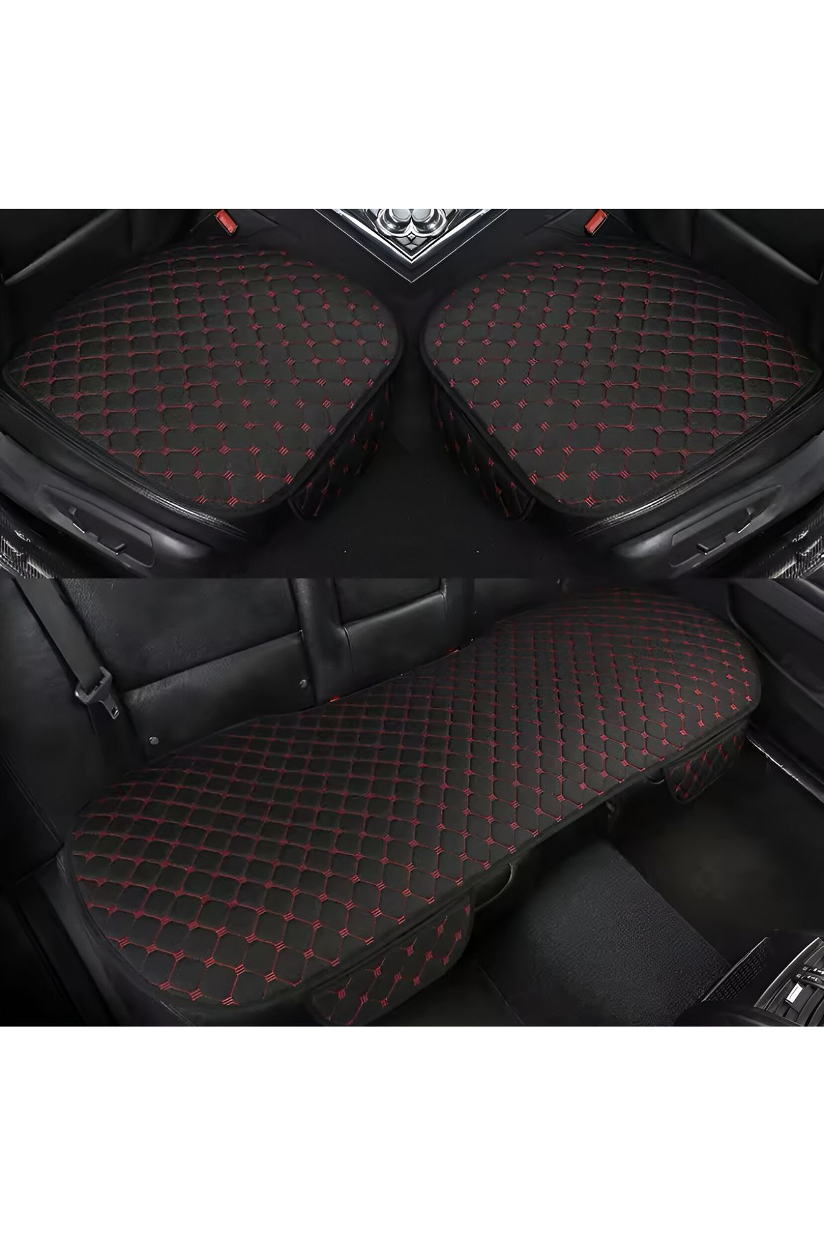 rebols LAND ROVER RANGE ROVER SPORT Tay Tüyü Cepli Oto Koltuk Minder Seti - Koltuk Koruma Kılıfı (3'Lü Set)