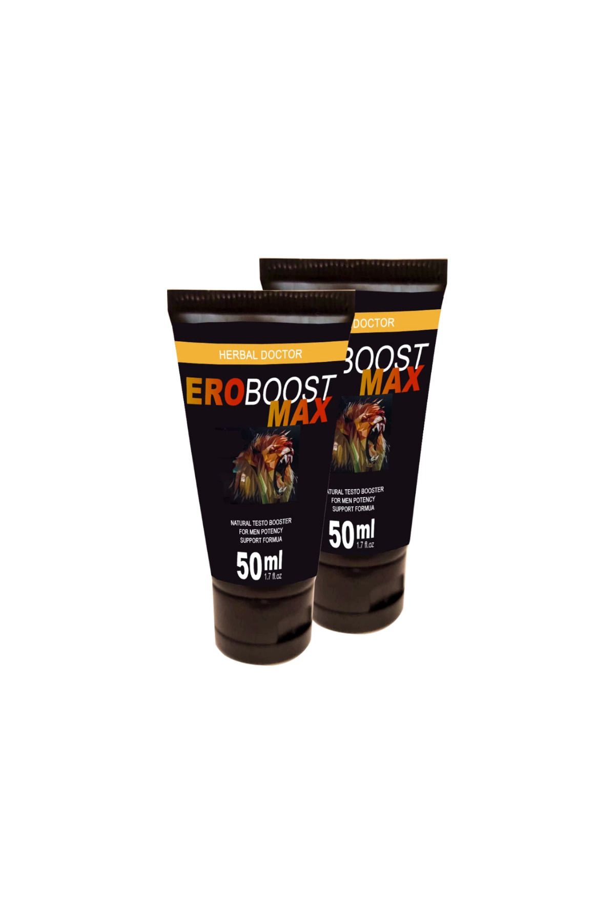 Vemora EroBoost Max 2 Adet Testo 50 ml Cream Boyut Harici Uygulama Kremi Bkn1EK314