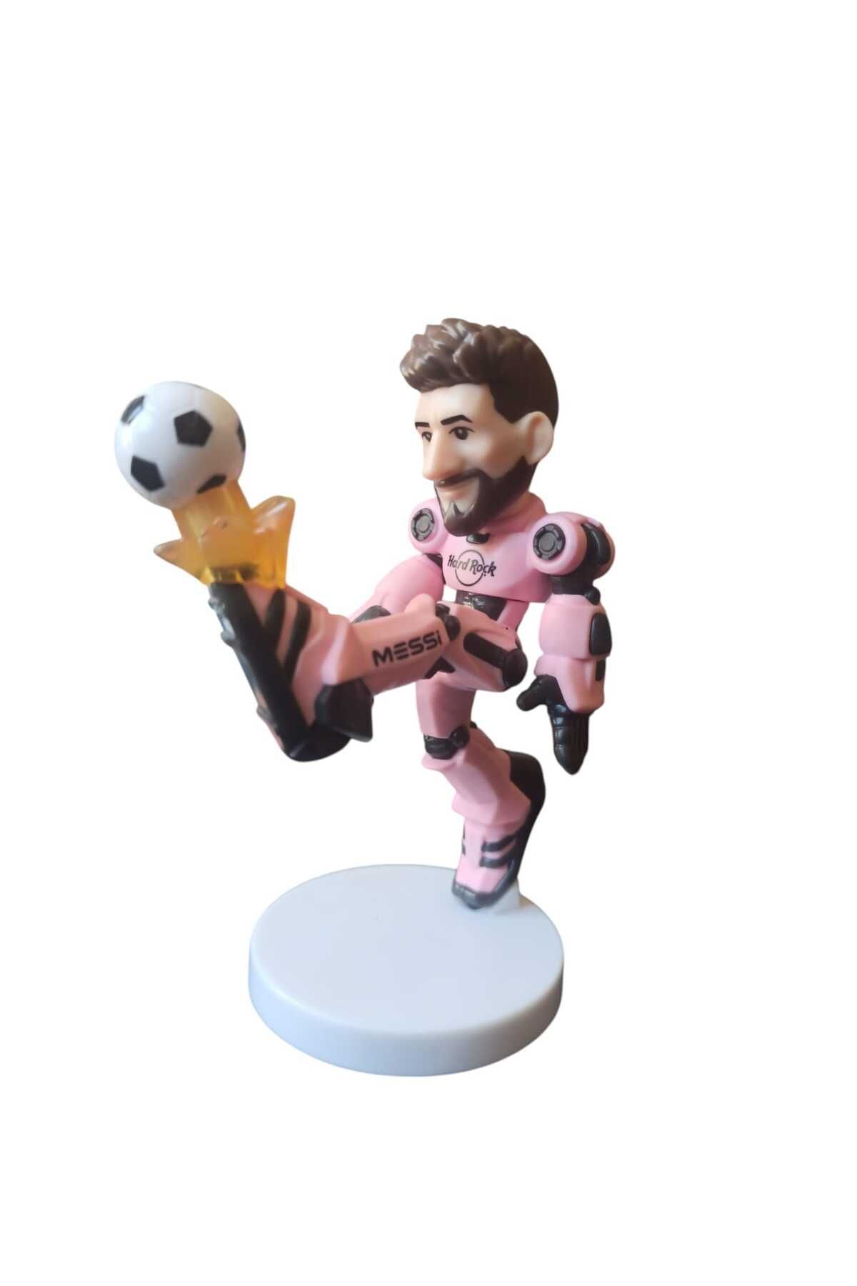 Hureggo vintage 2024 hard rock ınternatıonal messi figür & 10 cm