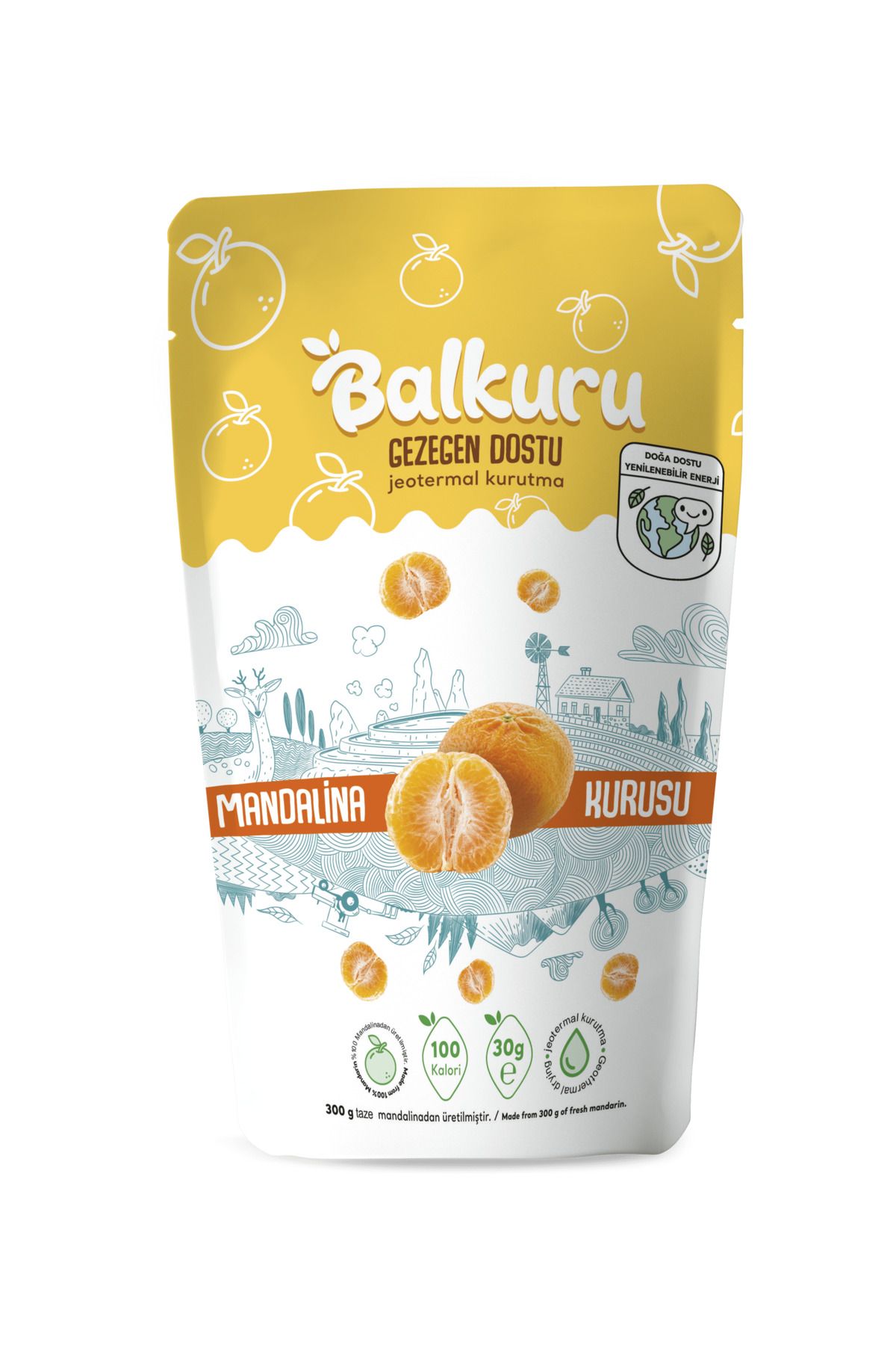 BALKURU Mandalina Meyve Kurusu
