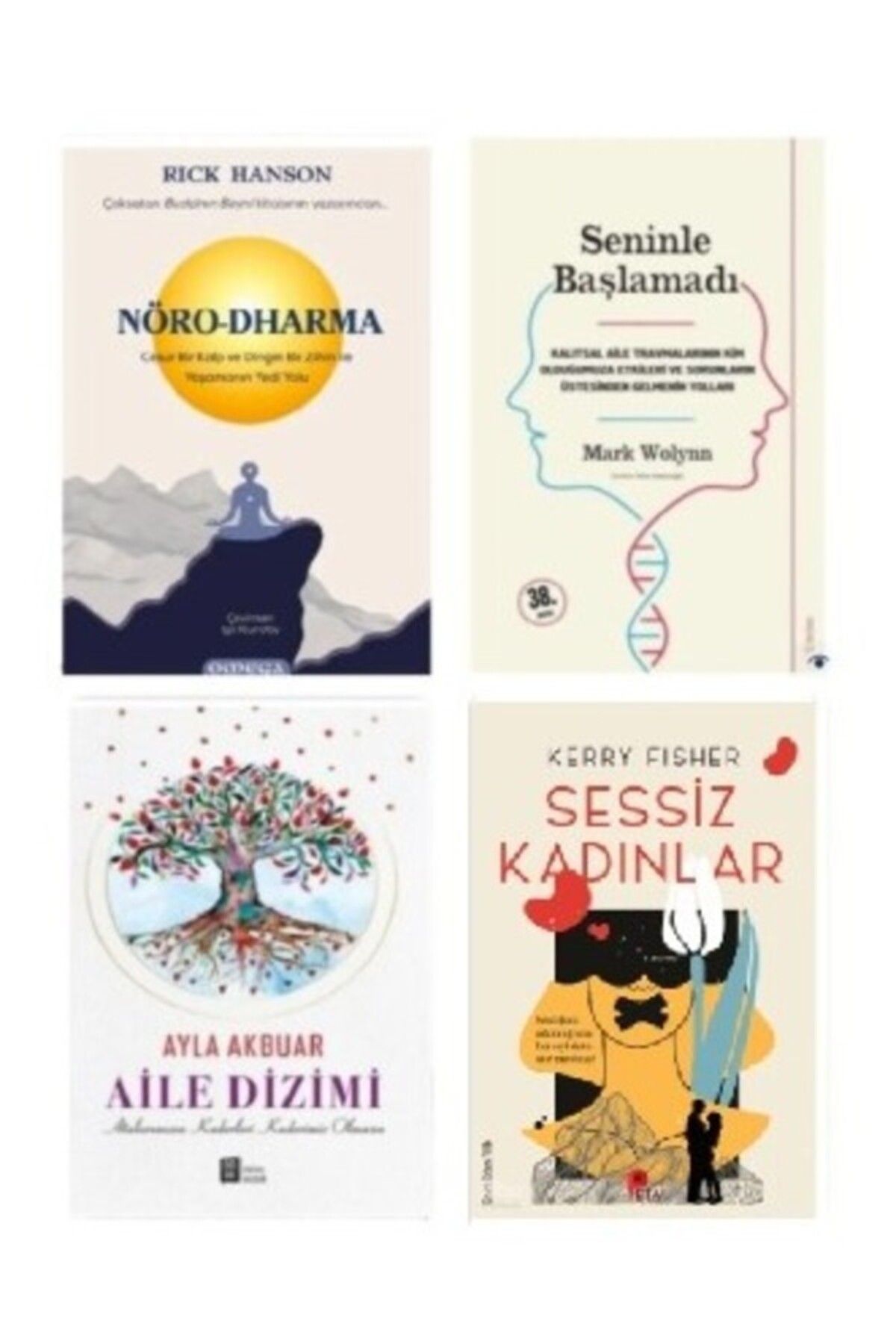 Omega Yayınları NöroDharma - Seninle Başlamadı - Aile Dizimi - ( Sessiz Kadınlar HEDİYE )
