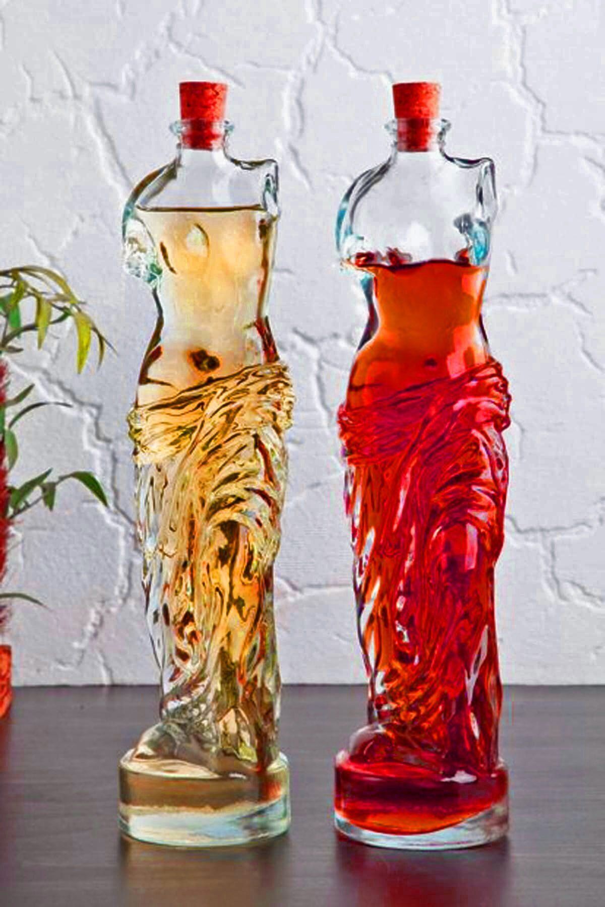 Modafiks Venüs Yağdanlık - Kadın Figürlü Sirkelik Sosluk 200 ML 2li Set