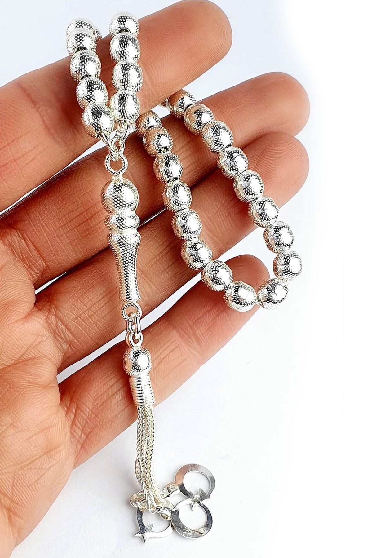 OSESHOP 925 ayar Gümüş Tesbih